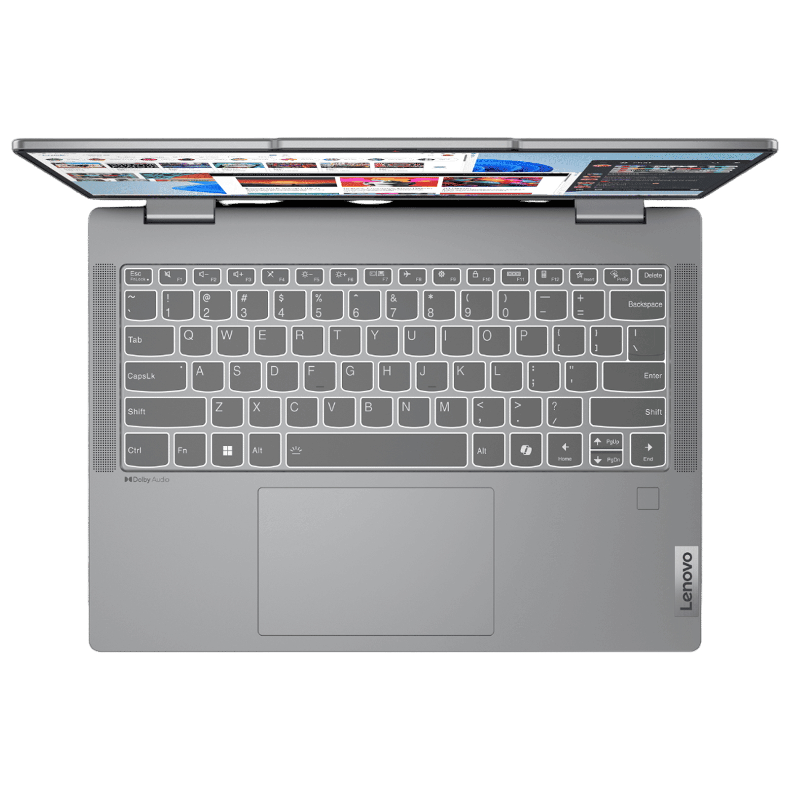 Lenovo IdeaPad 5 14IRH9 Intel Core i5 13th Gen Touchscreen 2-in-1 Laptop (16GB, 512GB SSD, Windows 11 Home, 14 inch WUXGA IPS Display, MS Office 2024, Luna Grey, 1.6 KG)_7