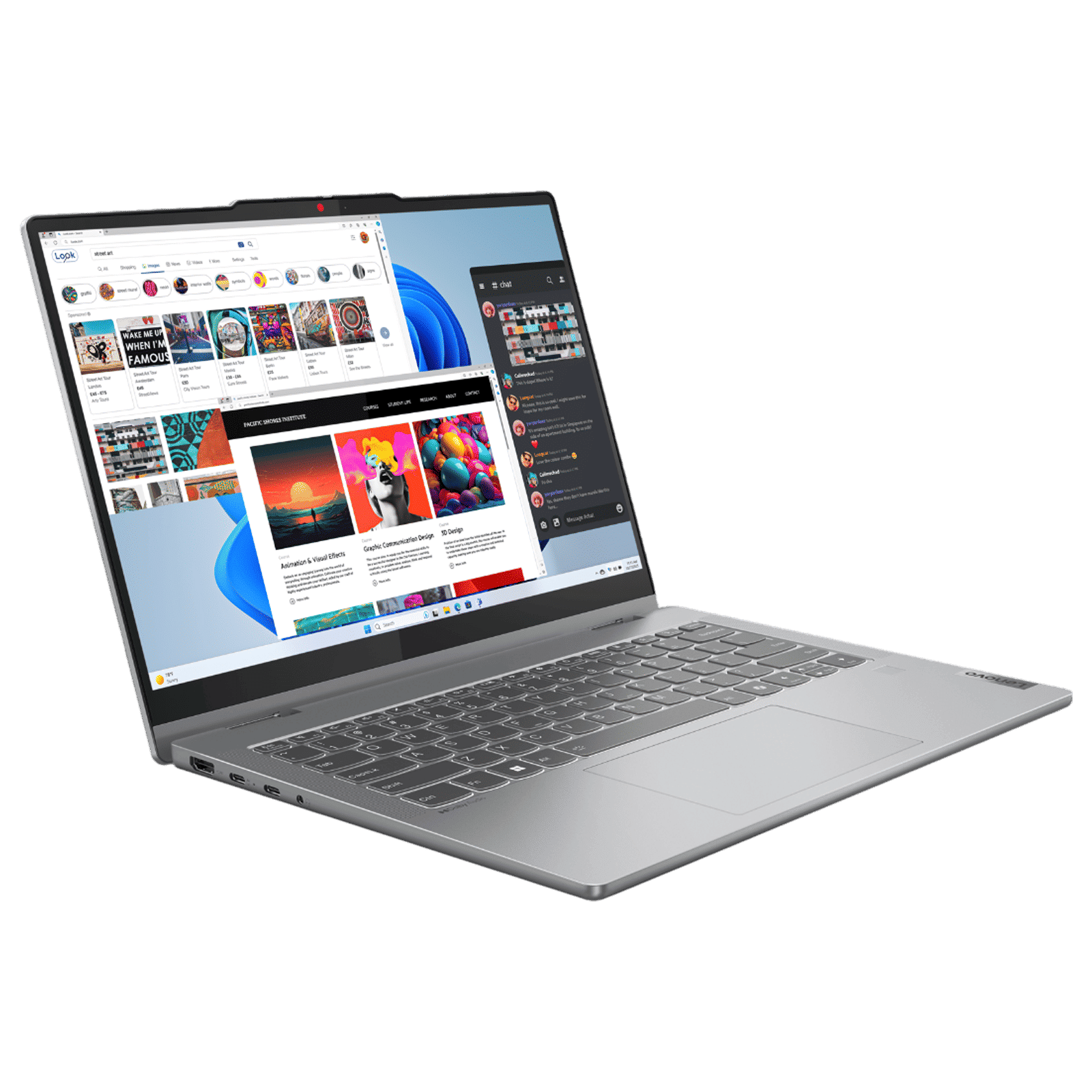 Lenovo IdeaPad 5 14IRH9 Intel Core i5 13th Gen Touchscreen 2-in-1 Laptop (16GB, 512GB SSD, Windows 11 Home, 14 inch WUXGA IPS Display, MS Office 2024, Luna Grey, 1.6 KG) Lenovo IdeaPad 5 14IRH9 Intel Core i5 13th Gen Touchscreen 2-in-1 Laptop (16GB, 512GB SSD, Windows 11 Home, 14 inch WUXGA IPS Display, MS Office 2024, Luna Grey, 1.6 KG)_8