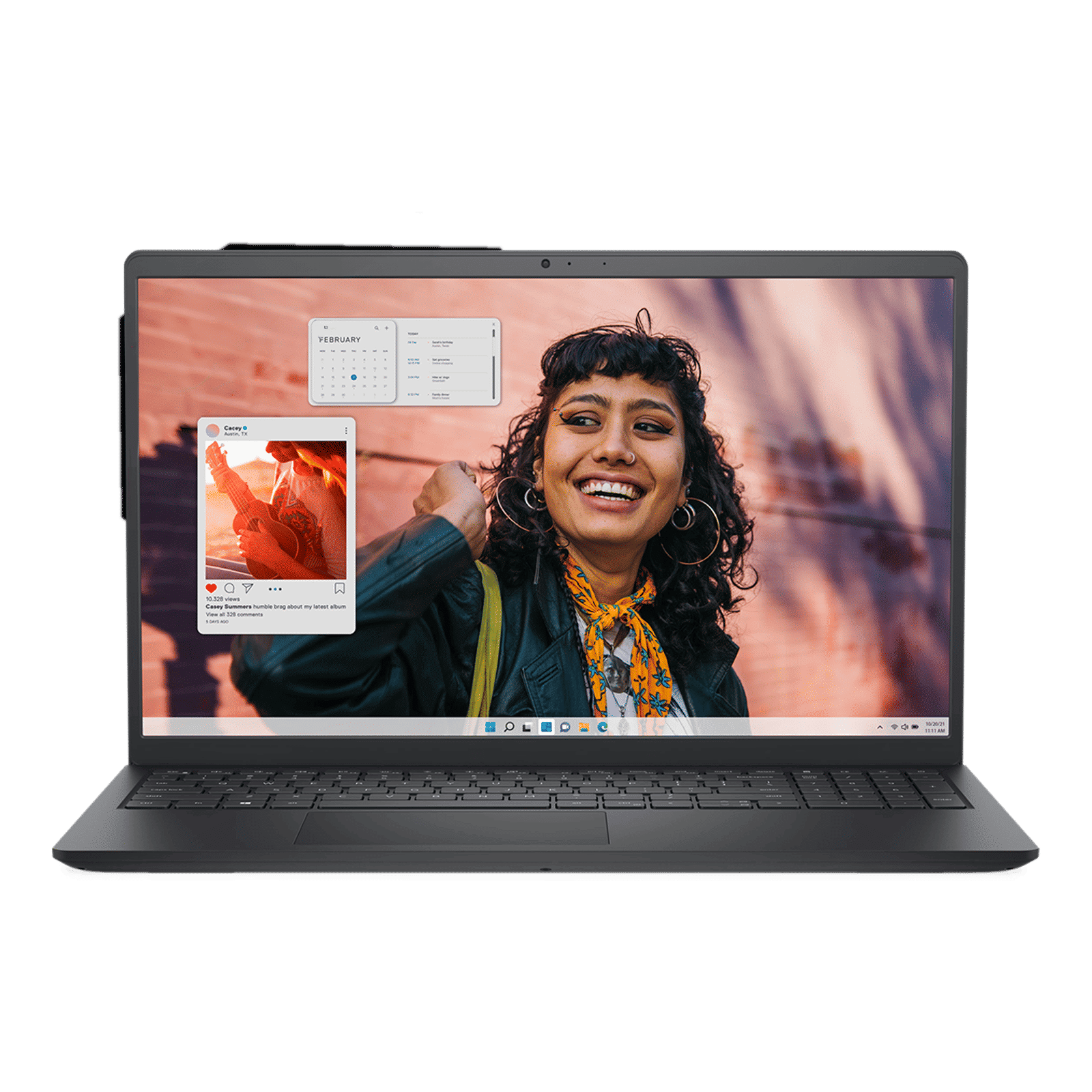 DELL Inspiron 15 3530 Intel Core i3 13th Gen Thin & Light Laptop (8GB RAM, 512GB SSD, Windows 11 Home, 15.6 inch Full HD IPS Display, MS Office Home 2024, Carbon Black, 1.62 KG)_1
