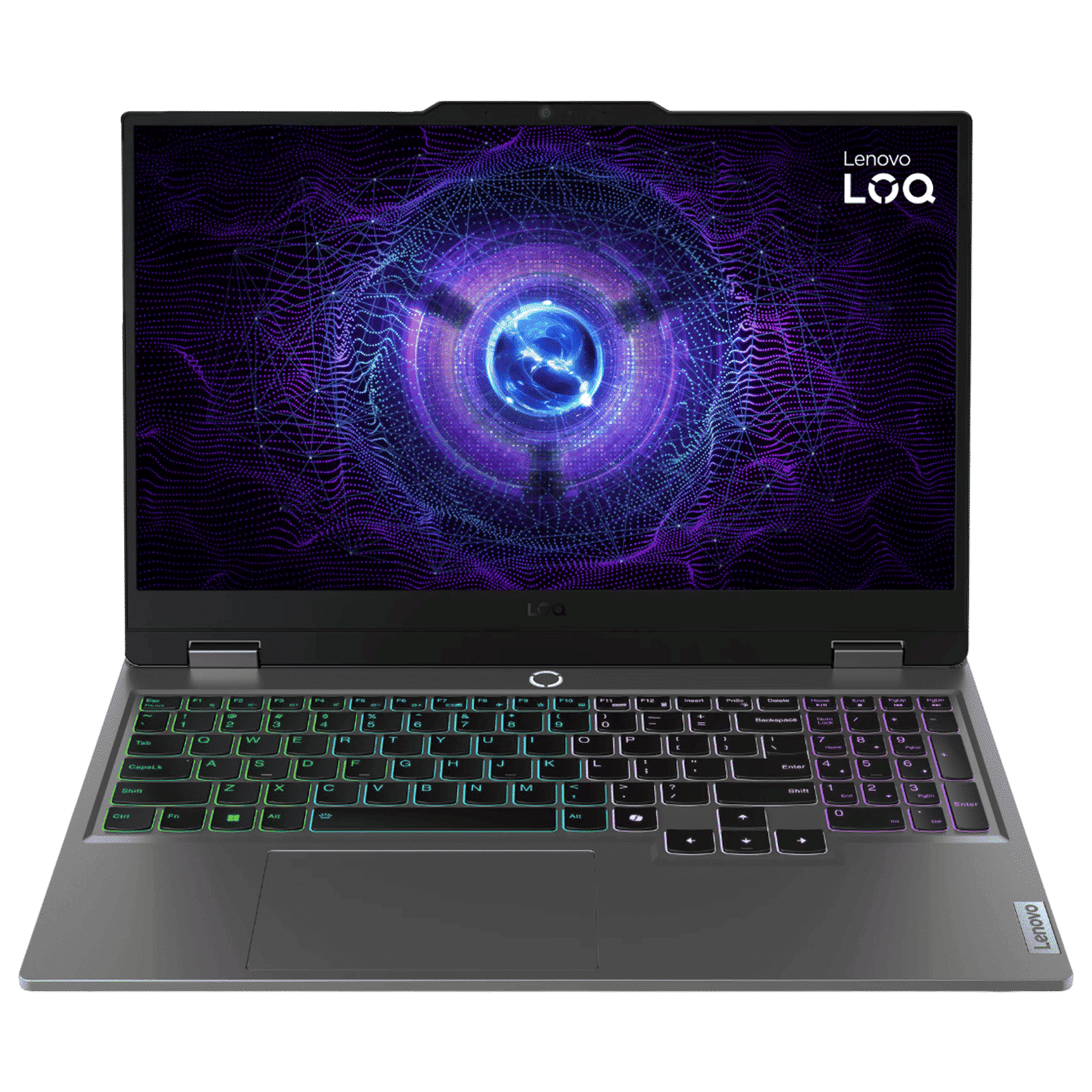 Lenovo LOQ 15IAX9 Intel Core i5 12th Gen Gaming Laptop (16GB, 512GB SSD, Windows 11 Home, 6GB Graphics, 15.6 inch 144 Hz IPS Display, NVIDIA GeForce RTX 3050, MS Office 2024, Luna Grey, 2.38 KG)_1