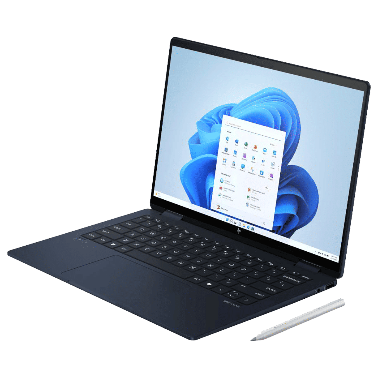 HP Envy X360 Intel Core Ultra 7 Touchscreen 2-in-1 Laptop (16GB, 512GB SSD, Windows 11, 14 inch OLED Display, MS Office Home & Student 2021, Atmospheric Blue, 3.5 KG)_5