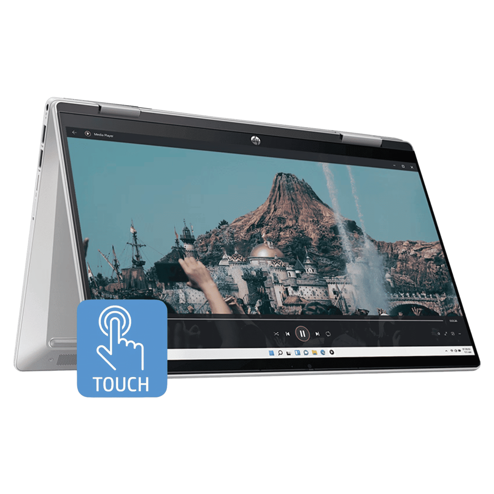 HP Pavilion 14-ek2033TU Intel Core 3 100U Touchscreen 2-in-1 Laptop (8GB, 512GB SSD, Windows 11 Home, 14 inch Full HD IPS Display, Natural Silver, 1.51 KG)_1