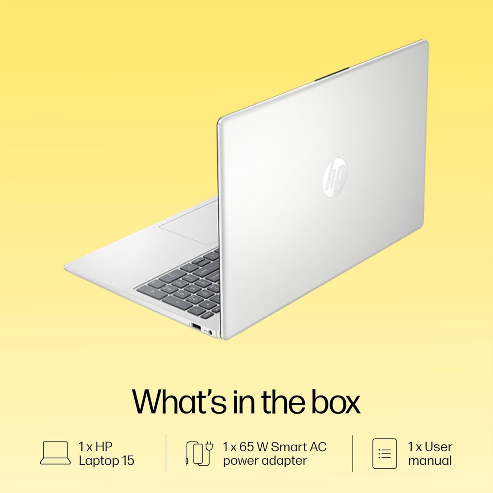 HP 15-fc0156AU AMD Ryzen 5 Thin & Light Laptop (16GB, 512GB SSD, Windows 11 Home, 15.6 inch Full HD Display, MS Office Home 2021, Natural Silver, 1.59 KG)_14