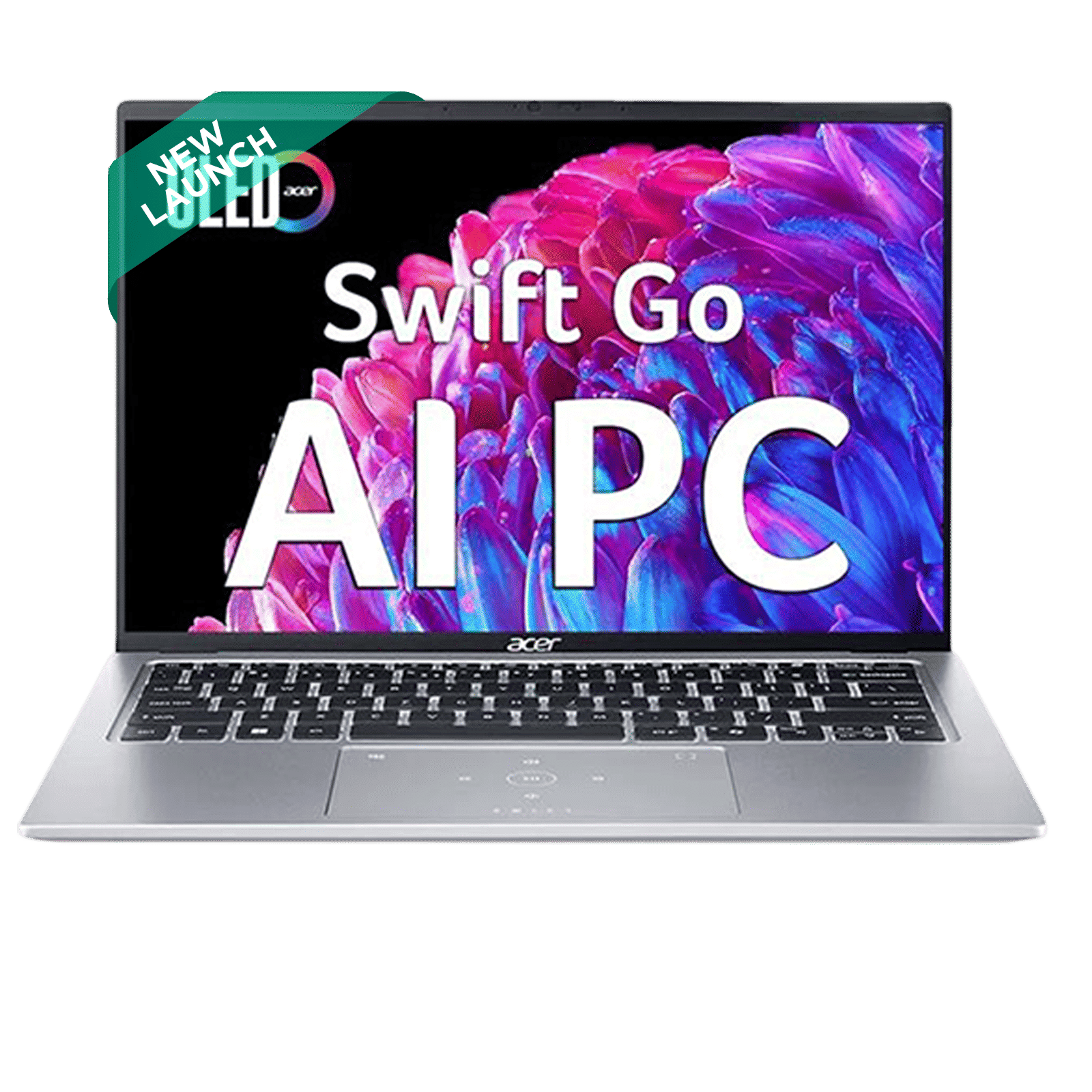 Acer Swift Go 14 Intel Core Ultra 5 Thin & Light Laptop (16GB, 512GB SSD, Windows 11 Home, 14 inch OLED WUXGA Display, MS Office, Pure Silver, 1.32 KG) Acer Swift Go 14 Intel Core Ultra 5 Thin & Light Laptop (16GB, 512GB SSD, Windows 11 Home, 14 inch OLED WUXGA Display, MS Office, Pure Silver, 1.32 KG)_1
