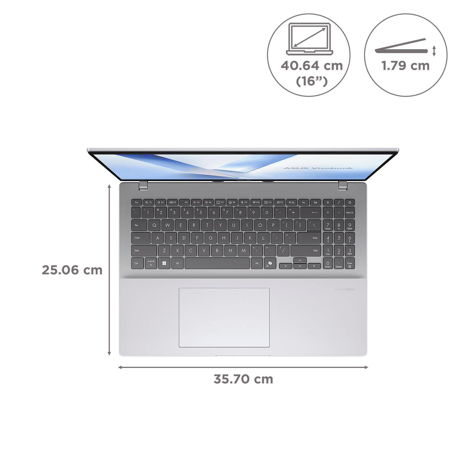 ASUS Vivobook 16 Intel Core Ultra 5 Laptop (16GB, 512GB SSD, Windows 11 Home, 16 inch WUXGA Display, MS Office Home 2024, Cool Silver, 1.88 KG) ASUS Vivobook 16 Intel Core Ultra 5 Laptop (16GB, 512GB SSD, Windows 11 Home, 16 inch WUXGA Display, MS Office Home 2024, Cool Silver, 1.88 KG)_2