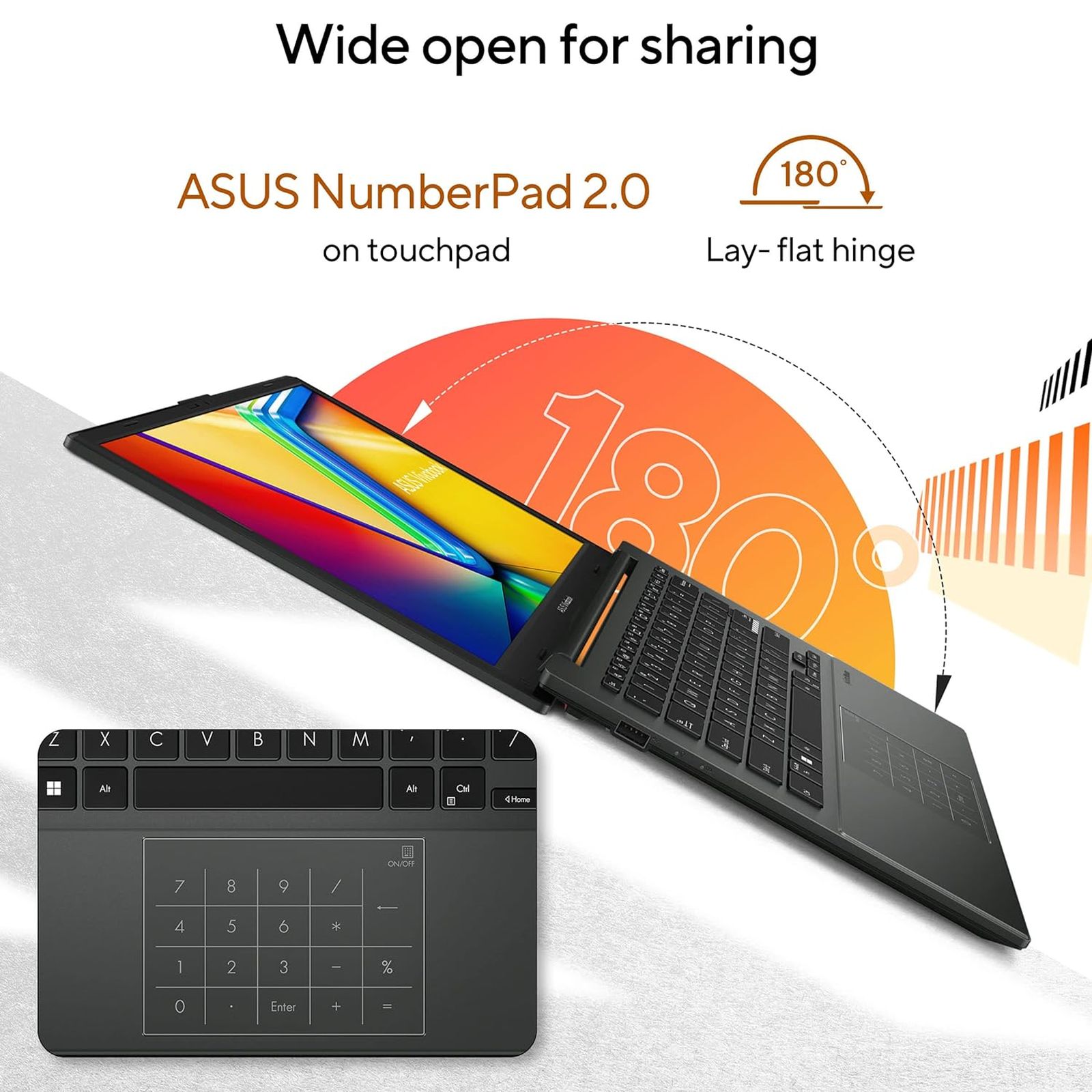 ASUS Vivobook Go 14 AMD Ryzen 5 7520U Thin & Light Laptop (16GB, 512GB SSD, Windows 11 home, AMD Radeon Graphics, 14 inch Full HD Display, MS Office Home 2024, Mixed Black, 1.38 KG) ASUS Vivobook Go 14 AMD Ryzen 5 7520U Thin & Light Laptop (16GB, 512GB SSD, Windows 11 home, AMD Radeon Graphics, 14 inch Full HD Display, MS Office Home 2024, Mixed Black, 1.38 KG)_14