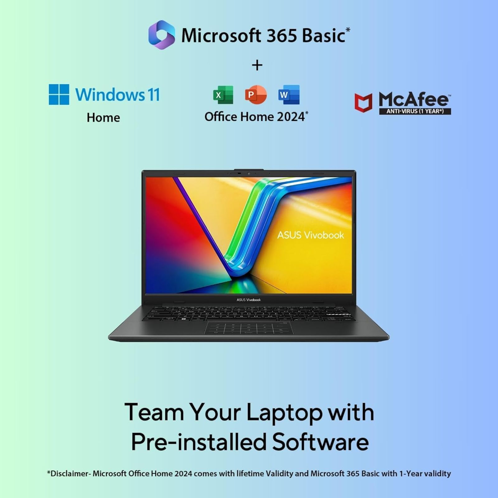 ASUS Vivobook Go 14 AMD Ryzen 5 7520U Thin & Light Laptop (16GB, 512GB SSD, Windows 11 home, AMD Radeon Graphics, 14 inch Full HD Display, MS Office Home 2024, Mixed Black, 1.38 KG) ASUS Vivobook Go 14 AMD Ryzen 5 7520U Thin & Light Laptop (16GB, 512GB SSD, Windows 11 home, AMD Radeon Graphics, 14 inch Full HD Display, MS Office Home 2024, Mixed Black, 1.38 KG)_10