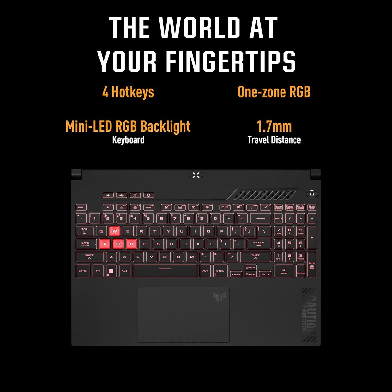 ASUS TUF Gaming F15 Intel Core i7 13th Gen Gaming Laptop (16GB, 1TB SSD, Windows 11 Home, 8GB Graphics, 15.6 inch 144 Hz Full HD Display, NVIDIA GeForce RTX 4060, Microsoft Office Home 2024, Mecha Gray, 2.2 KG)_11