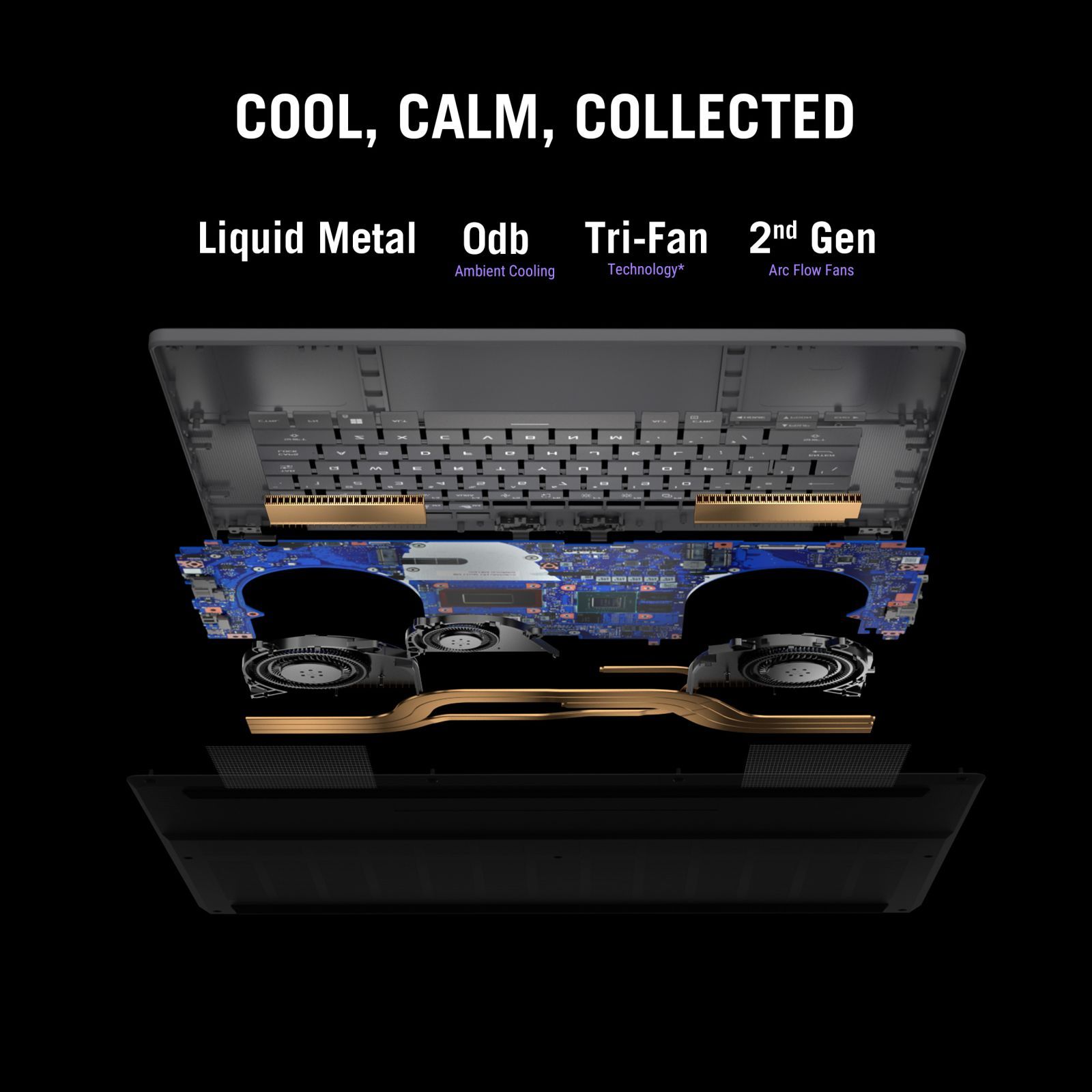 ASUS ROG Zephyrus G16 Intel Core Ultra 7 155H Gaming Laptop (16GB, 1TB SSD, Windows 11 Home, 8GB Graphics, 16 inch 240 Hz OLED Display, NVIDIA GeForce RTX 4060, MS Office Home 2024, Eclipse Gray, 1.85 KG)_9