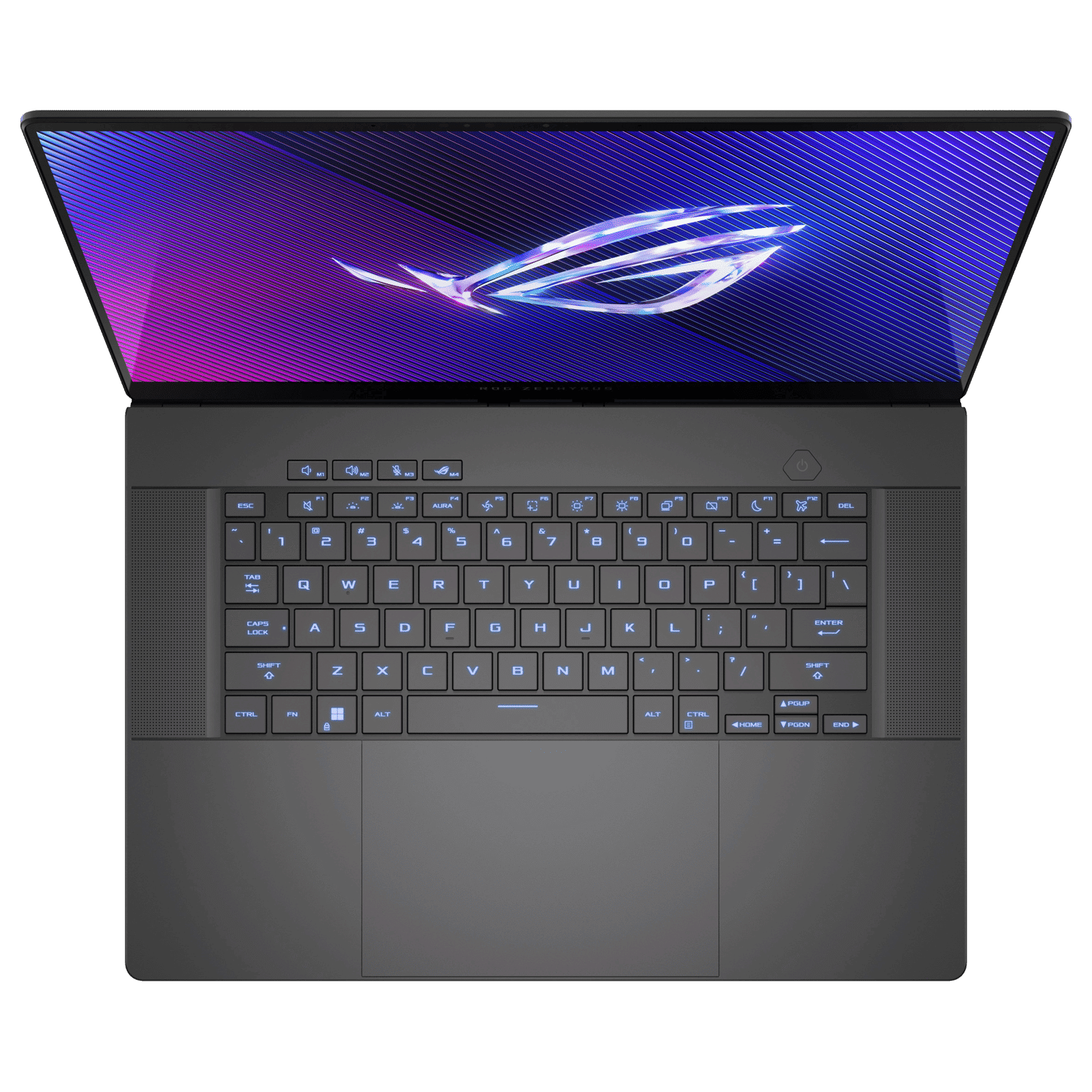 ASUS ROG Zephyrus G16 Intel Core Ultra 7 155H Gaming Laptop (16GB, 1TB SSD, Windows 11 Home, 8GB Graphics, 16 inch 240 Hz OLED Display, NVIDIA GeForce RTX 4060, MS Office Home 2024, Eclipse Gray, 1.85 KG)_6