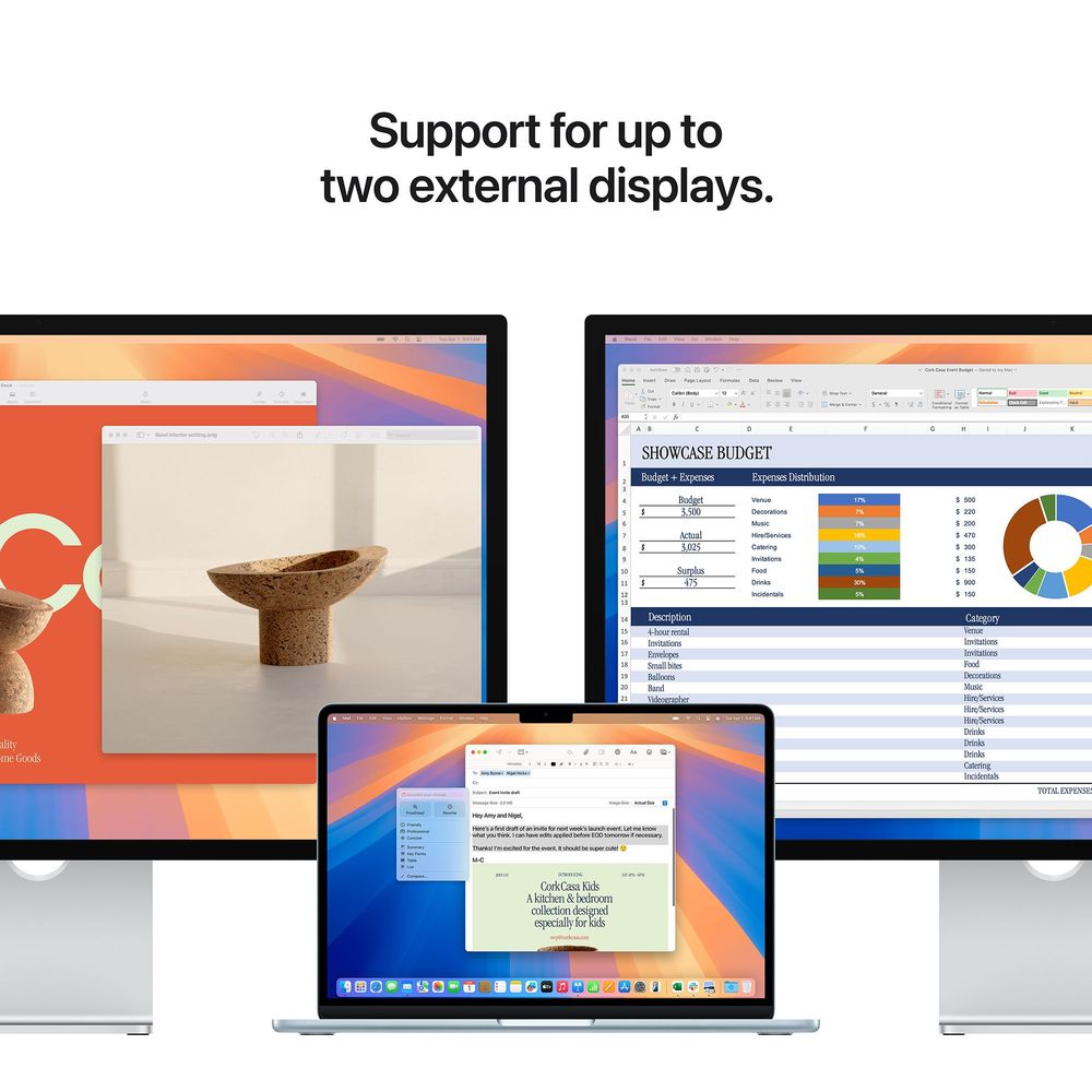 Buy Apple MacBook Air (13.6 inch, M4, 16GB, 256GB, macOS, Starlight ...