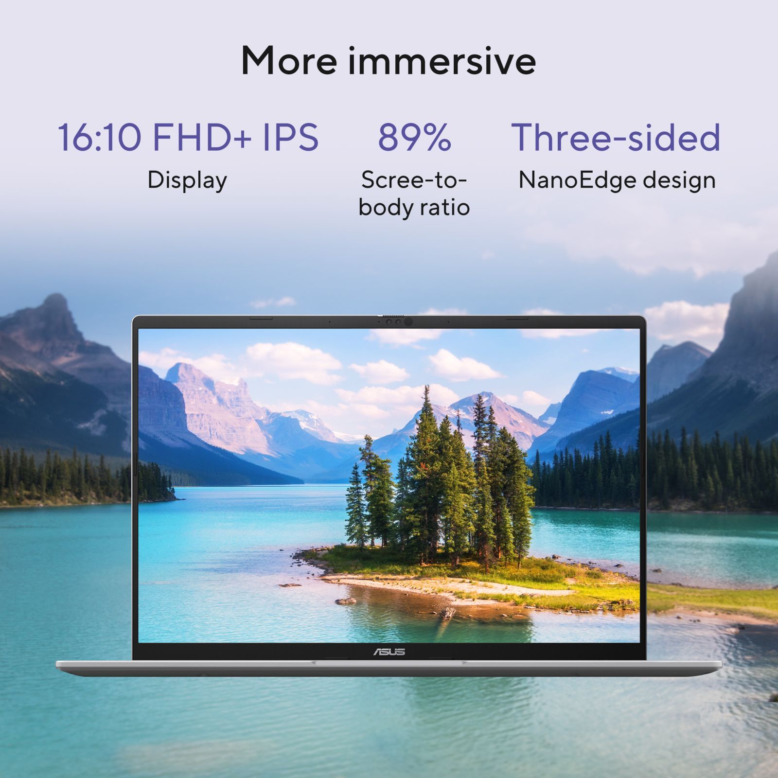 ASUS Vivobook 16 Snapdragon X X1 26 100 Thin & Light Laptop (16GB, 512GB SSD, Windows 11 Home, 16 inch WUXGA Display, MS Office Home 2024, Cool Silver, 1.88 KG) _4