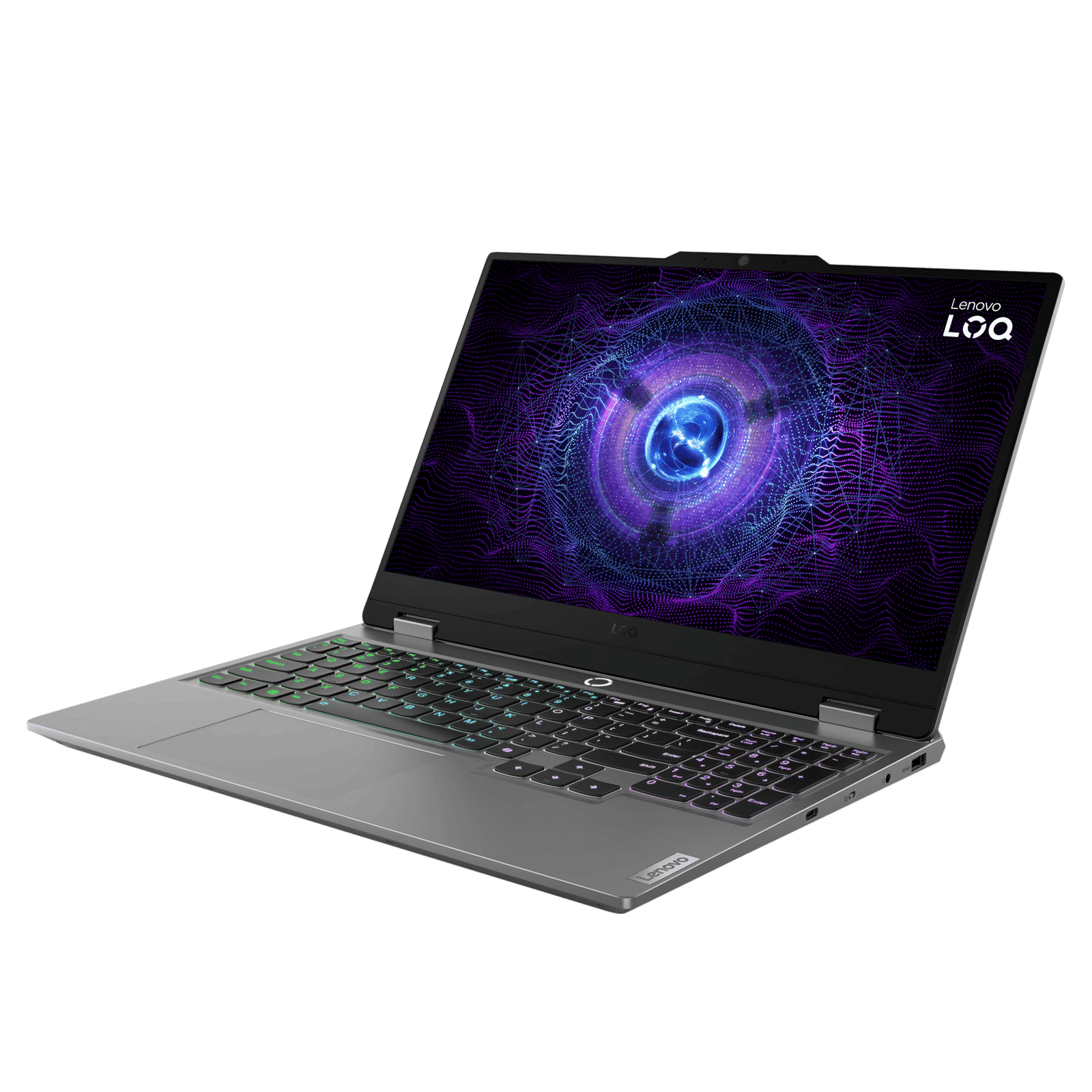Lenovo LOQ 15IRX9 Intel Core i5 13th Gen Gaming Laptop (24GB, 512GB SSD, Windows 11 Home, 6GB Graphics, 15.6 inch 144 Hz Full HD IPS Display, NVIDIA Geforce RTX 4050, MS Office Home 2024, Luna Grey, 2.38 KG)_4