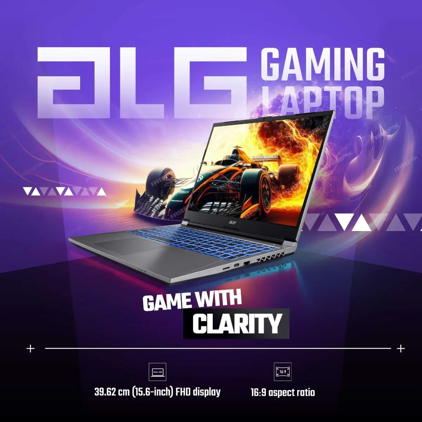 acer Aspire ALG AL15G-52 Intel Core i5 13th Gen Gaming Laptop (16GB, 512GB SSD, Windows 11, 6GB Graphics, 15.6 inch 144 Hz Full HD Display, NVIDIA GeForce RTX TM 3050, MS Office Home & Student 2021, Steel Grey, 1.99 KG)_8