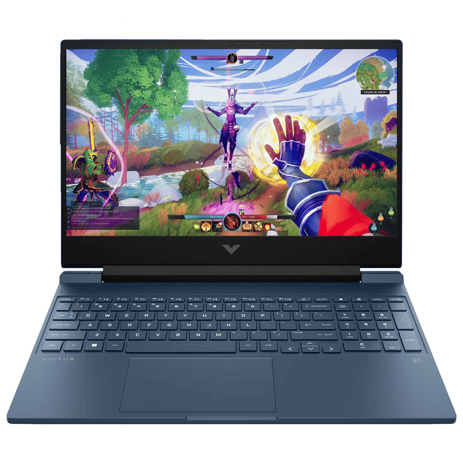 HP Victus 15-fb3011AX AMD Ryzen 5 Gaming Laptop (16GB, 512GB SSD, Windows 11 Home, 6GB Graphics, 15.6 inch 144Hz Full HD IPS Display, NVIDIA GeForce RTX 3050, Performance Blue, 2.29 KG)_1
