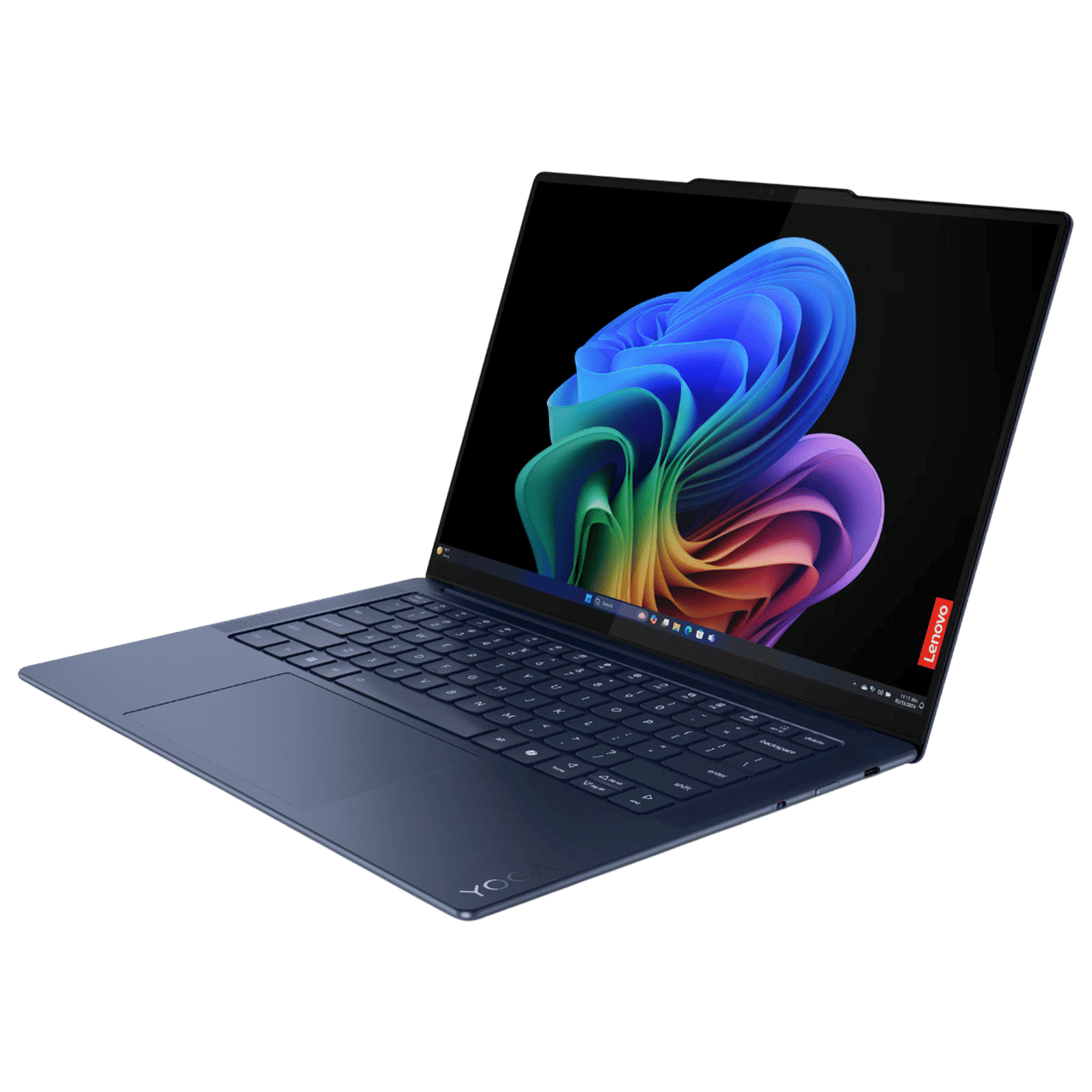 Lenovo Yoga Slim 7 14Q8X9 Snapdragon X Plus Touchscreen Thin & Light Laptop (32GB, 1TB SSD, Windows 11 Home, 14.5 inch 3K OLED Display, MS Office Home 2024, Cosmic Blue, 1.28 KG) Lenovo Yoga Slim 7 14Q8X9 Snapdragon X Plus Touchscreen Thin & Light Laptop (32GB, 1TB SSD, Windows 11 Home, 14.5 inch 3K OLED Display, MS Office Home 2024, Cosmic Blue, 1.28 KG)_4