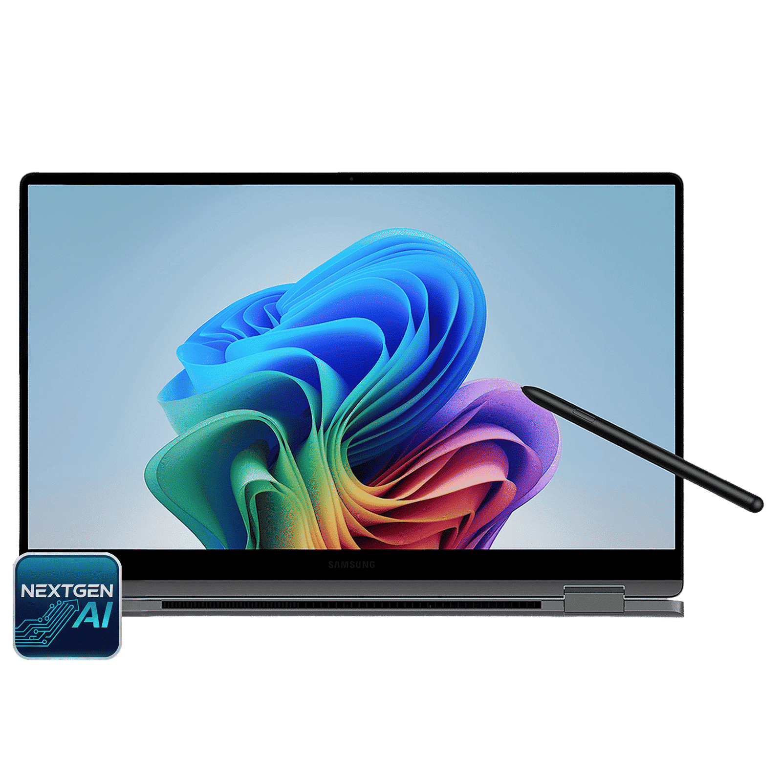 SAMSUNG Galaxy Book5 360 Intel Core Ultra 7 Touchscreen Thin & Light Laptop (16GB, 512GB SSD, Windows 11 Home, 8GB Graphics, 15.5 inch FHD AMOLED Display, MS Office 2021, Gray, 1.46 KG)_1