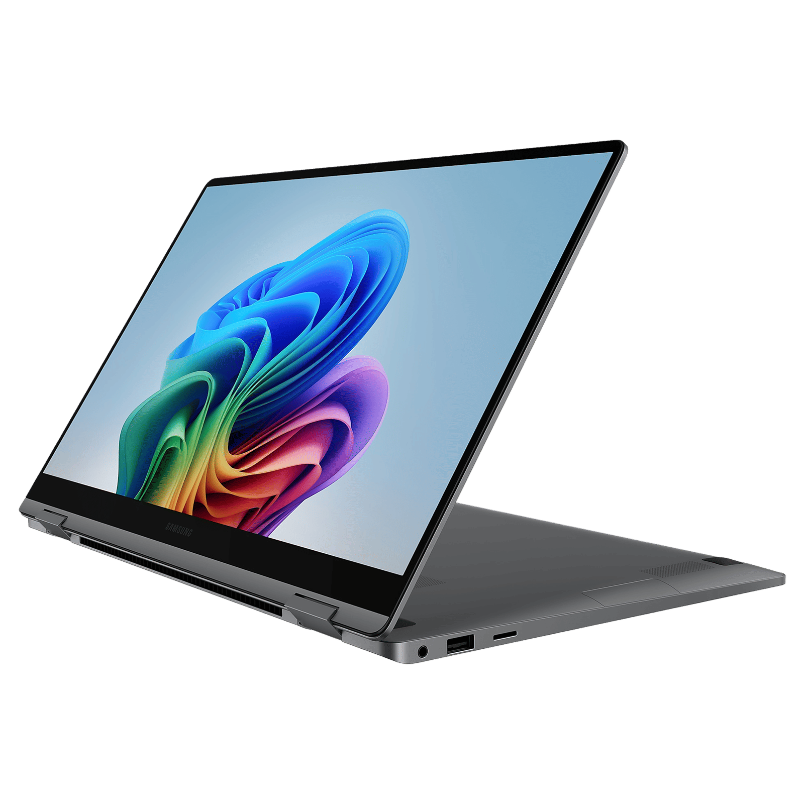 SAMSUNG Galaxy Book5 360 Intel Core Ultra 7 Touchscreen Thin & Light Laptop (16GB, 512GB SSD, Windows 11 Home, 8GB Graphics, 15.5 inch FHD AMOLED Display, MS Office 2021, Gray, 1.46 KG)_4