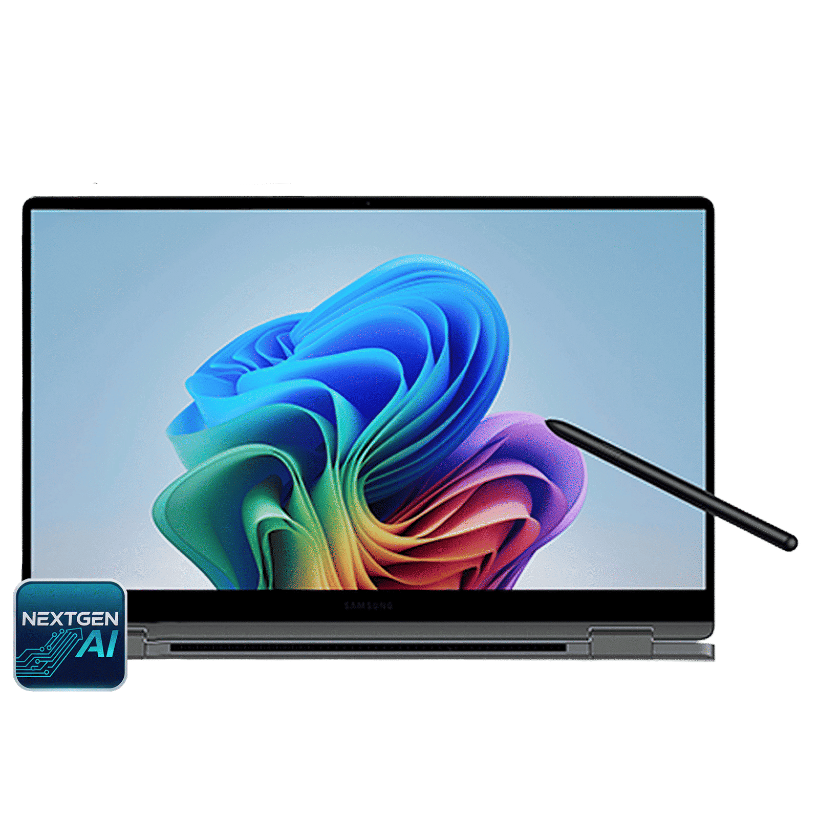 SAMSUNG Galaxy Book5 Pro 360 Intel Core Ultra 7 Touchscreen 2-in-1 Laptop (32GB, 1TB SSD, Windows 11 Home, 16GB Graphics, 15.9 inch WQXGA Plus AMOLED Display, MS Office 2021, Gray, 1.69 KG)_1