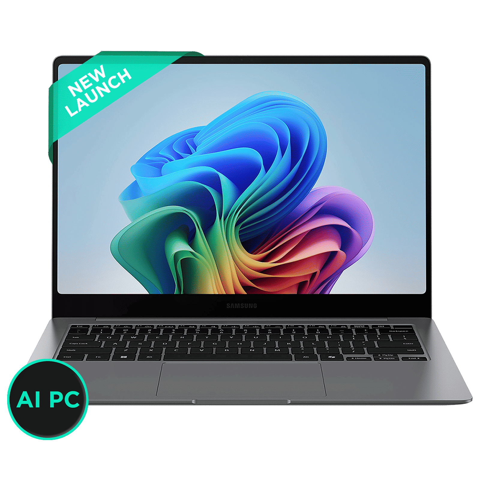 SAMSUNG Galaxy Book5 Pro Intel Core Ultra 7 Touchscreen Thin & Light Laptop (16GB, 512GB SSD, Windows 11 Home, 8GB Graphics, 14 inch WQXGA Plus AMOLED Display, MS Office 2021, Gray, 1.23 KG)
