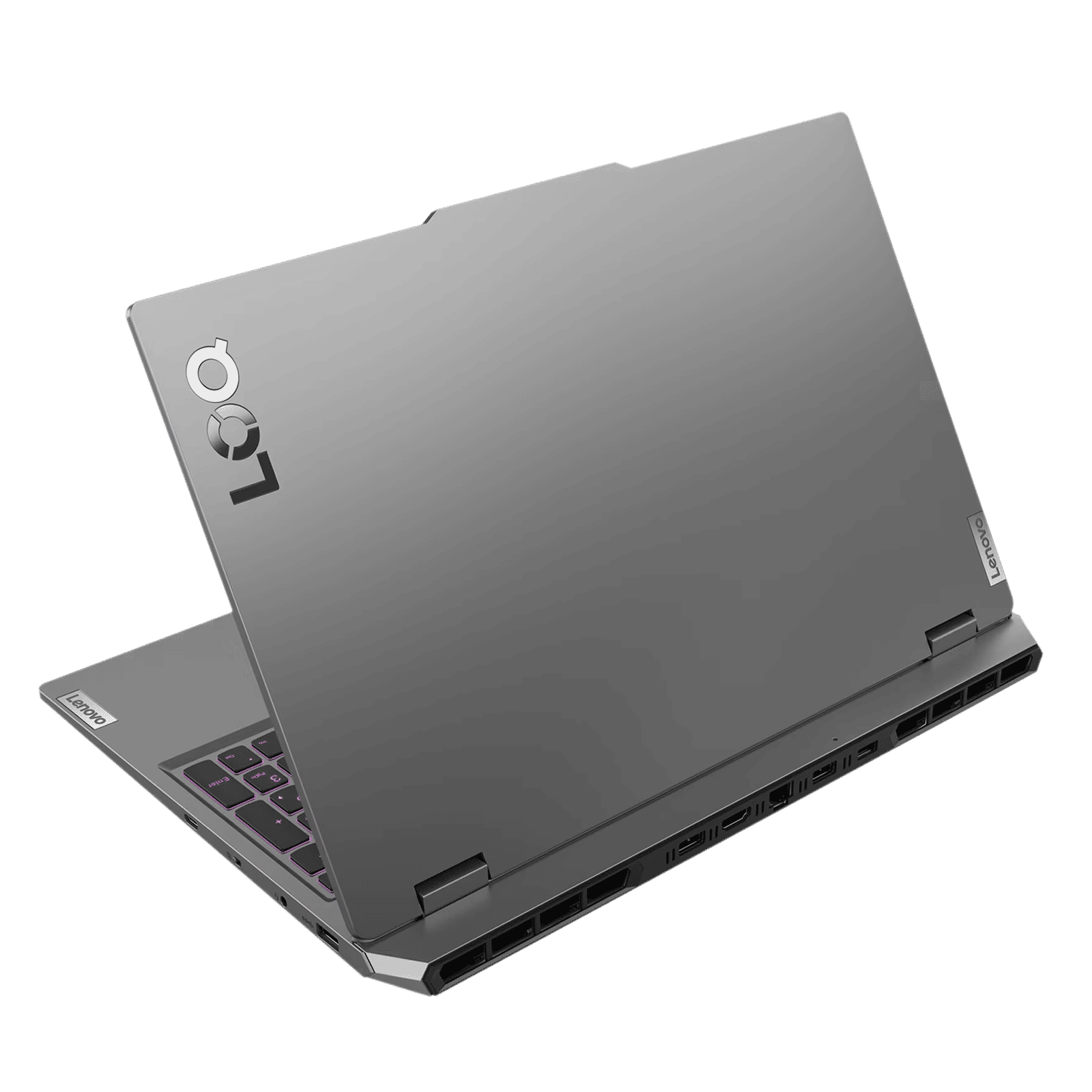 Lenovo LOQ 15ARP9 AMD Ryzen 5 Gaming Laptop (24GB, 512GB SSD, Windows 11 Home, 6GB Graphics, 15.6 inch 144 Hz Full HD IPS Display, NVIDIA GeForce RTX 3050, MS Office Home 2024, Luna Grey, 2.38 KG)_5