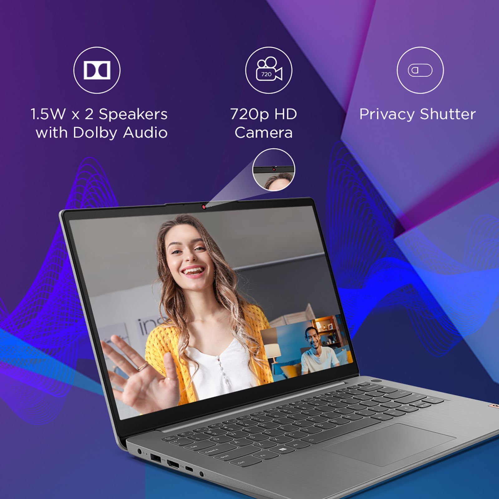 Lenovo IdeaPad 3 14IAU7 Intel Core i3 12th Gen Thin & Light Laptop (8GB, 512GB SSD, Windows 11 Home, 14 inch Full HD Display, MS Office Home 2021, Arctic Grey, 1.43 KG)_13