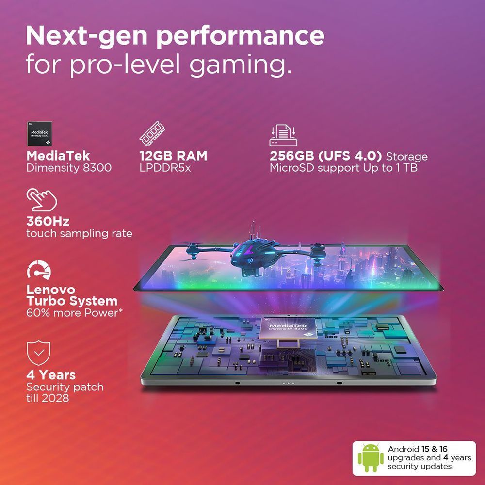 Lenovo Idea Tab Pro Wi-Fi Android Tablet with Tab Pen Plus (12.7 Inch, 12GB RAM, 256GB ROM, Luna Grey) Lenovo Idea Tab Pro Wi-Fi Android Tablet with Tab Pen Plus (12.7 Inch, 12GB RAM, 256GB ROM, Luna Grey)_6