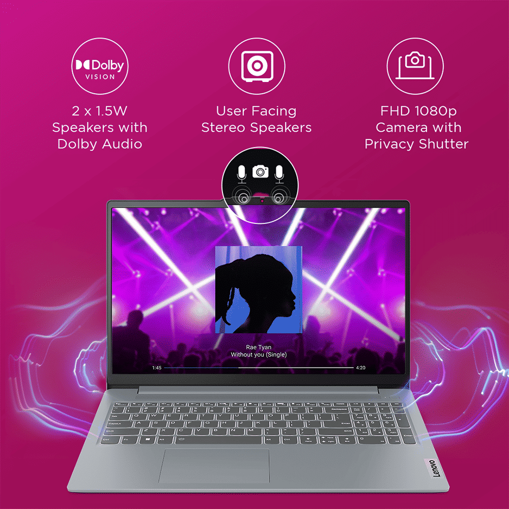 Lenovo IdeaPad Slim 3 15ABR8 AMD Ryzen 5 Thin & Light Laptop (16GB, 512GB SSD, Windows 11 Home, 15.6 inch Full HD Display, MS Office Home 2024, Arctic Grey, 1.62 KG) Lenovo IdeaPad Slim 3 15ABR8 AMD Ryzen 5 Thin & Light Laptop (16GB, 512GB SSD, Windows 11 Home, 15.6 inch Full HD Display, MS Office Home 2024, Arctic Grey, 1.62 KG)_8