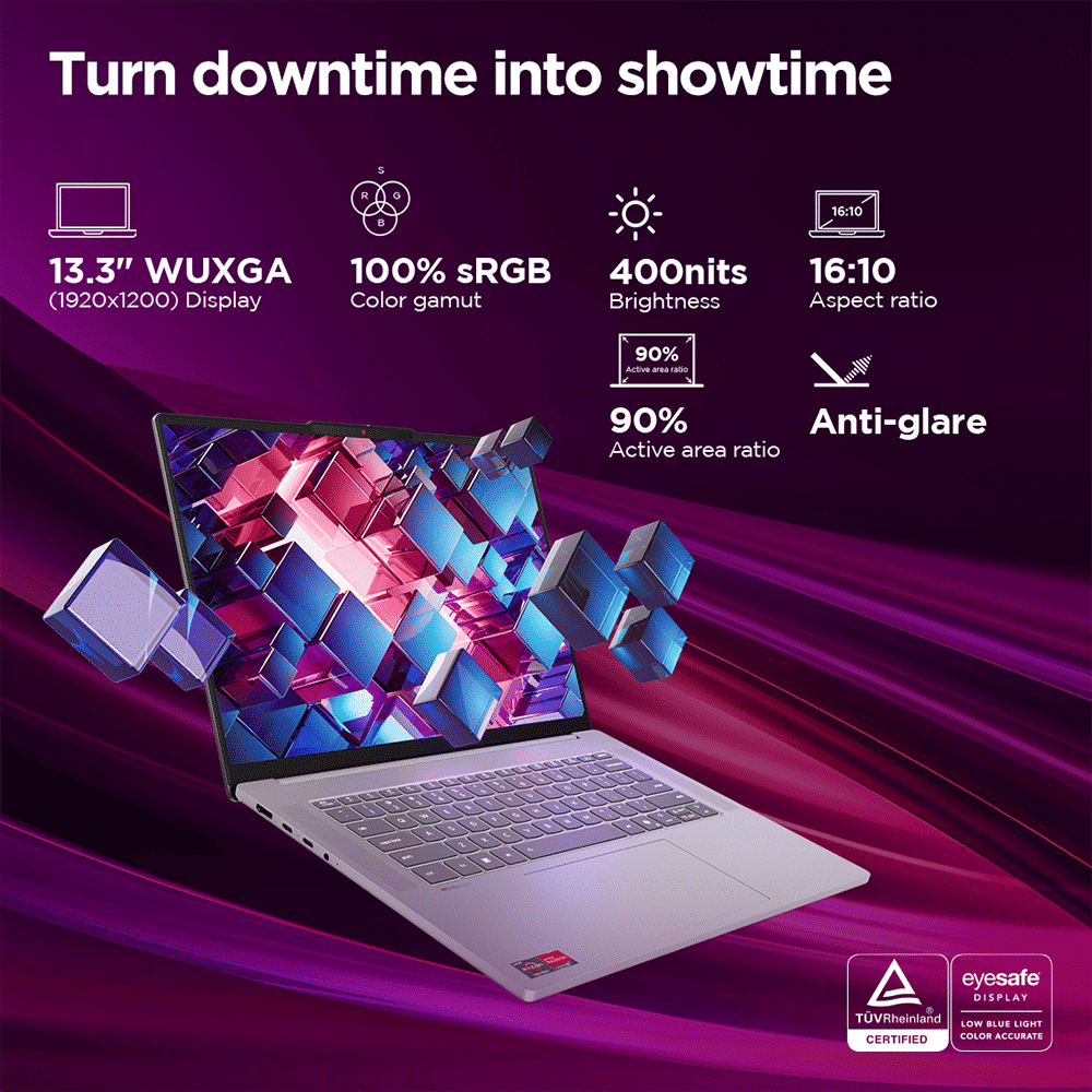 Lenovo IdeaPad Slim 5 13ARP10 AMD Ryzen 7 Thin & Light Laptop (16GB, 512GB SSD, Windows 11 Home, 13.3 inch WUXGA IPS Display, MS Office Home 2024, Cloud Grey, 1.15 KG) Lenovo IdeaPad Slim 5 13ARP10 AMD Ryzen 7 Thin & Light Laptop (16GB, 512GB SSD, Windows 11 Home, 13.3 inch WUXGA IPS Display, MS Office Home 2024, Cloud Grey, 1.15 KG)_9