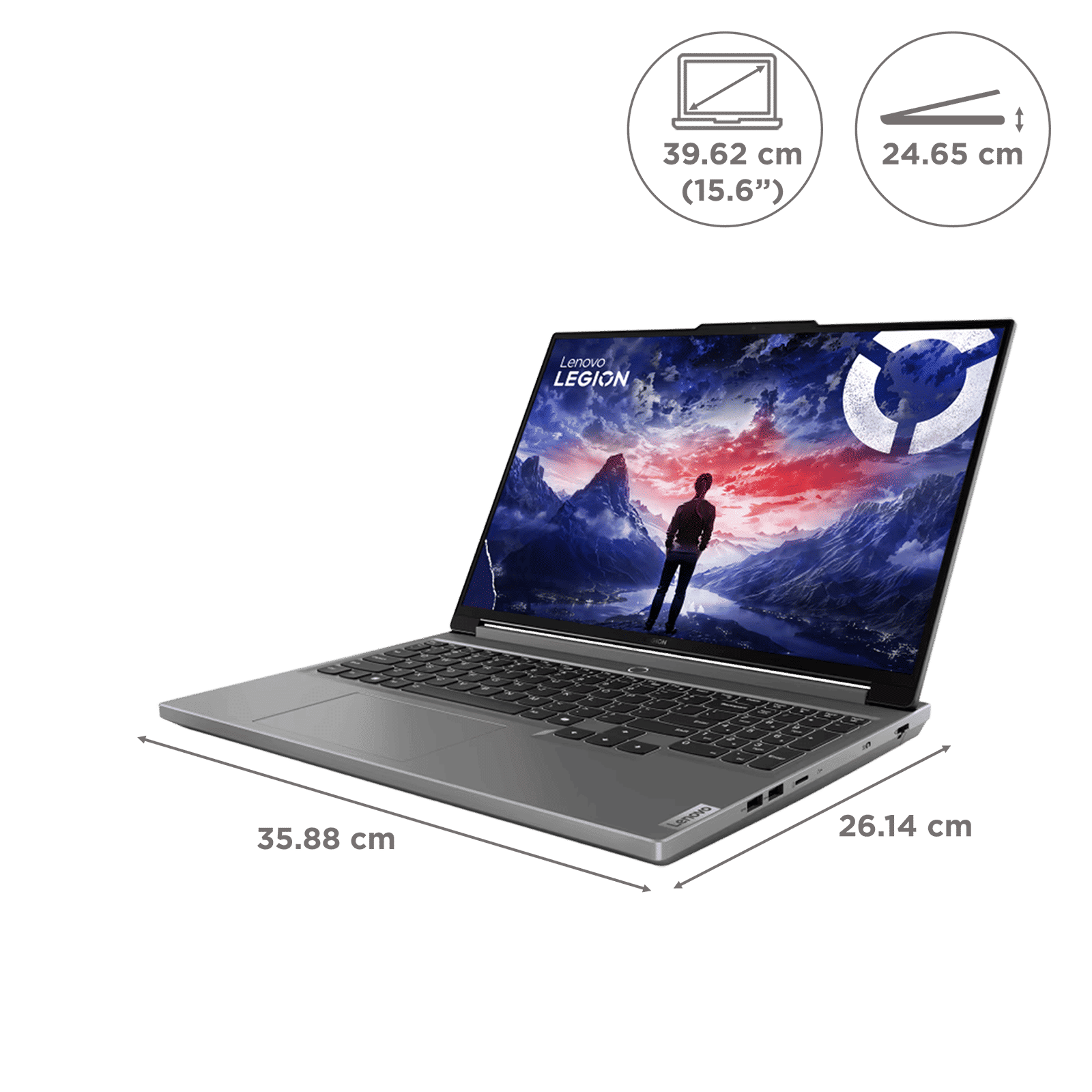 Lenovo Legion 5 15IRX9 Intel Core i7 13th Gen Gaming Laptop (24GB, 512GB SSD, Windows 11 Home, 8GB Graphics, 15.6 inch 144 Hz Full HD IPS Display, NVIDIA GeForce RTX 4060, MS Office Home 2024, Storm Grey, 2.32 KG) Lenovo Legion 5 15IRX9 Intel Core i7 13th Gen Gaming Laptop (24GB, 512GB SSD, Windows 11 Home, 8GB Graphics, 15.6 inch 144 Hz Full HD IPS Display, NVIDIA GeForce RTX 4060, MS Office Home 2024, Storm Grey, 2.32 KG)_2