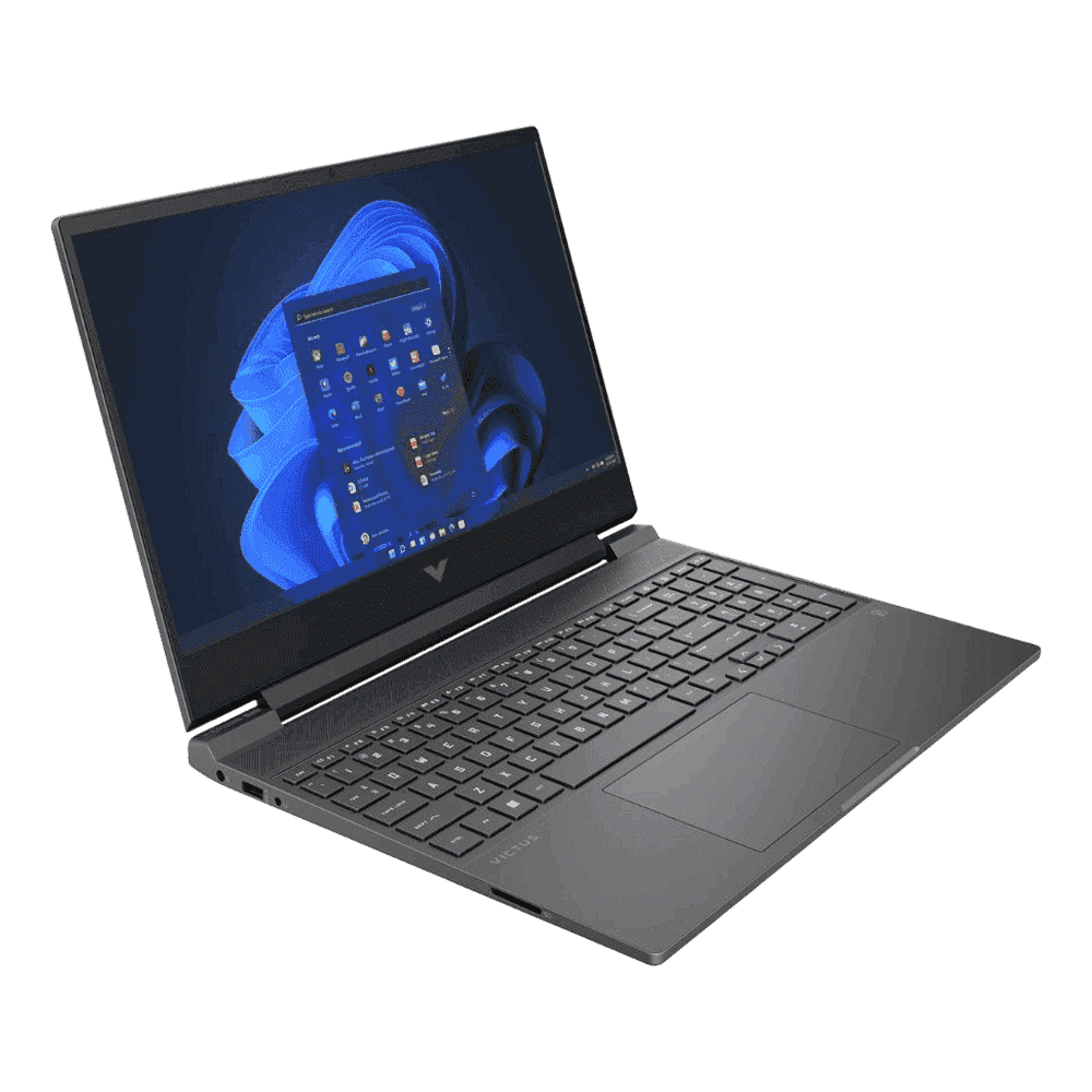 HP Victus 15-fb0185AX AMD Ryzen 5-5600H Gaming Laptop (8GB, 512GB SSD, Windows 11 Home, 4GB Graphics, 15.6 inch 144 Hz Full HD IPS Display, AMD Radeon RX 6500M, MS Office & Home 2021, Mica Silver, 2.29 KG)_8