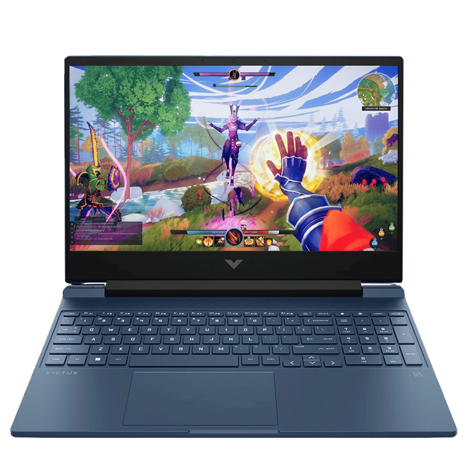 HP Victus 15-fb3025AX AMD Ryzen 9 Gaming Laptop (16GB, 1TB SSD, Windows 11 Home, 8GB Graphics, 15.6 inch 144 Hz Full HD IPS Display, NVIDIA GeForce RTX 4060, MS Ofice Home 2024, Performance Blue, 2.29 KG)_1