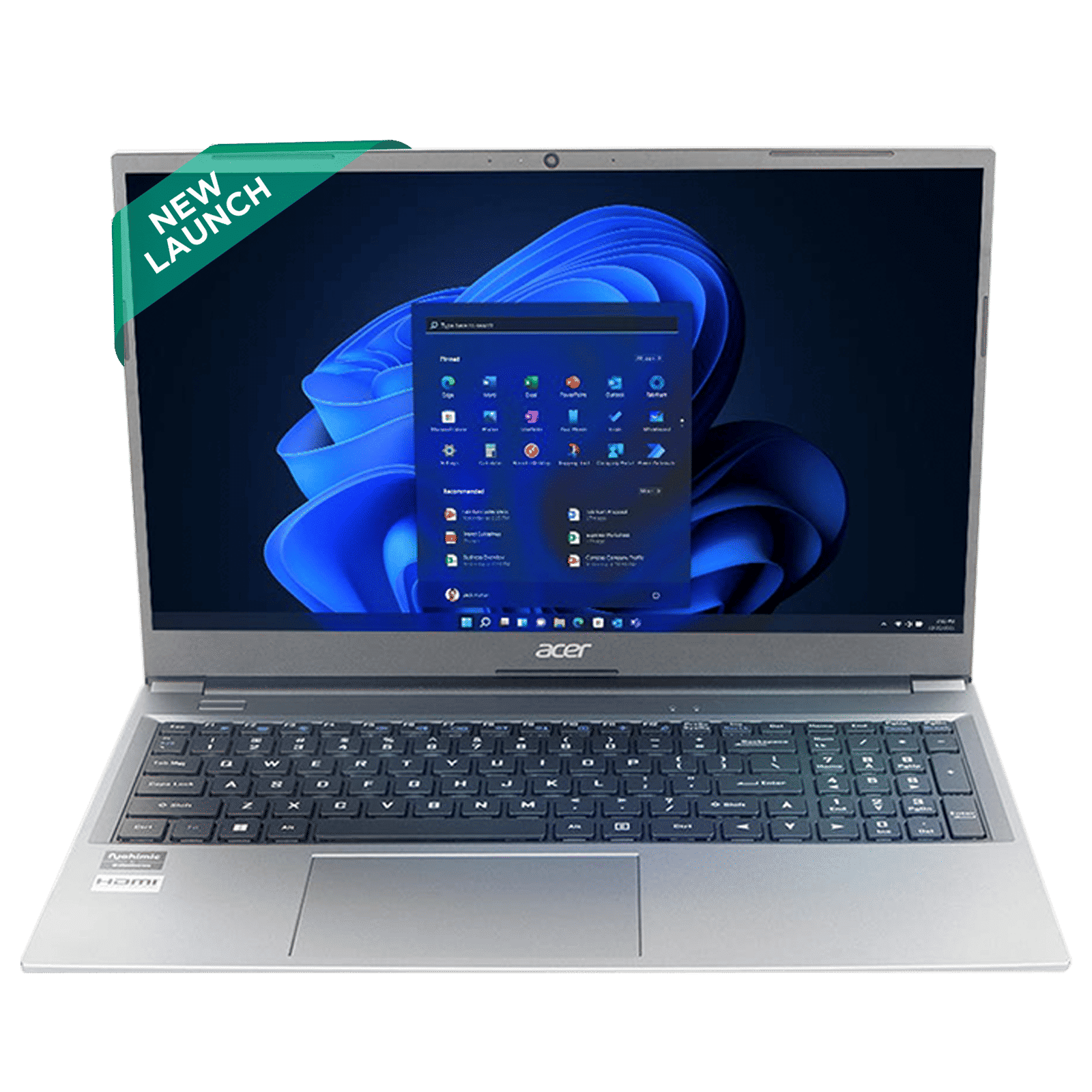 acer Aspire Lite AL15-52 Intel Core i3 12th Gen Thin & Light Laptop (8GB RAM, 512GB SSD, Windows 11 Home, 15.6 inch Full HD Display, MS Office, Steel Gray, 1.59 KG)_1