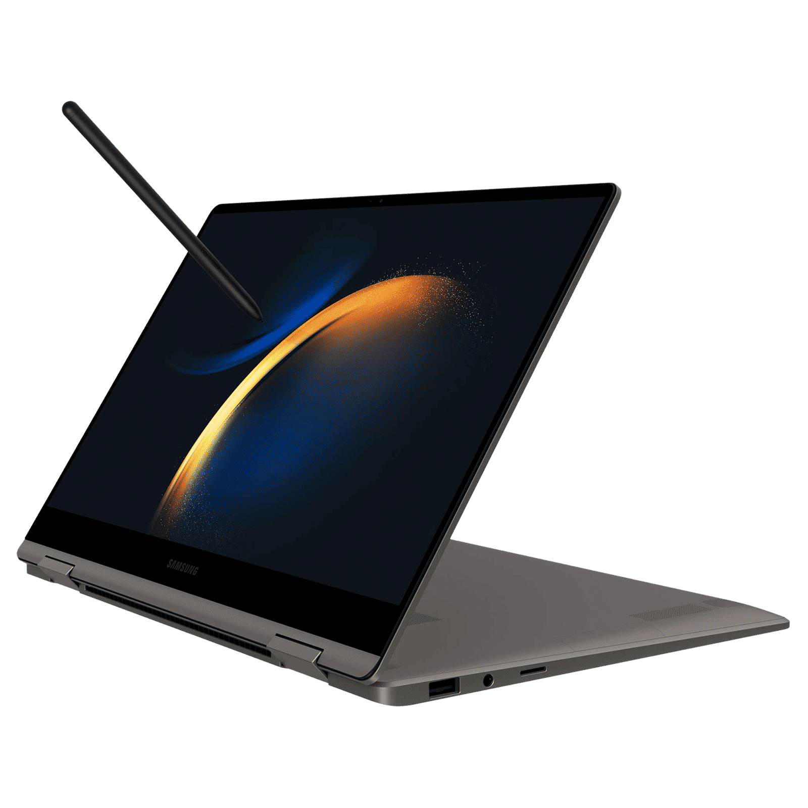 SAMSUNG Galaxy Book3 360 Intel Evo Core i5 13th Gen 2-in-1 Laptop (16GB, 512GB SSD, Windows 11 Home, 13.3 inch Full HD Super AMOLED Display, MS Office 2024, Graphite Grey, 1.16 KG)_12