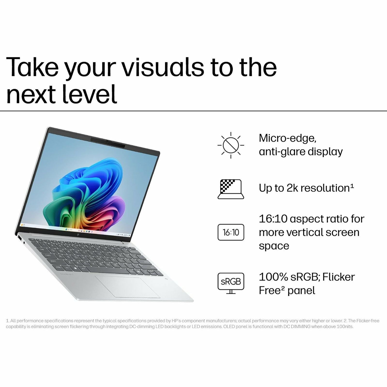 HP OmniBook 7 13-bg1456AU AMD Ryzen AI 7 Thin & Light Laptop (16GB, 512GB SSD, Windows 11 Home, 13.3 inch WQXGA IPS Display, MS Office Home 2024, Glacier Silver, 1 KG)_12