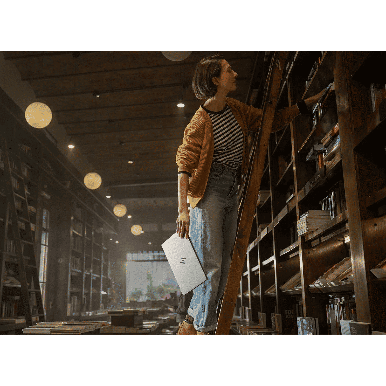 HP OmniBook 7 13-bg1456AU AMD Ryzen AI 7 Thin & Light Laptop (16GB, 512GB SSD, Windows 11 Home, 13.3 inch WQXGA IPS Display, MS Office Home 2024, Glacier Silver, 1 KG)_8