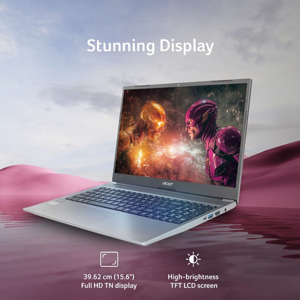 acer Aspire Lite AL15-53 Intel Core i5 13th Gen Thin & Light Laptop (16GB RAM, 512GB SSD, Windows 11 Home, 15.6 inch Full HD Display, MS Office, Steel Gray, 1.59 KG) acer Aspire Lite AL15-53 Intel Core i5 13th Gen Thin & Light Laptop (16GB RAM, 512GB SSD, Windows 11 Home, 15.6 inch Full HD Display, MS Office, Steel Gray, 1.59 KG)_8