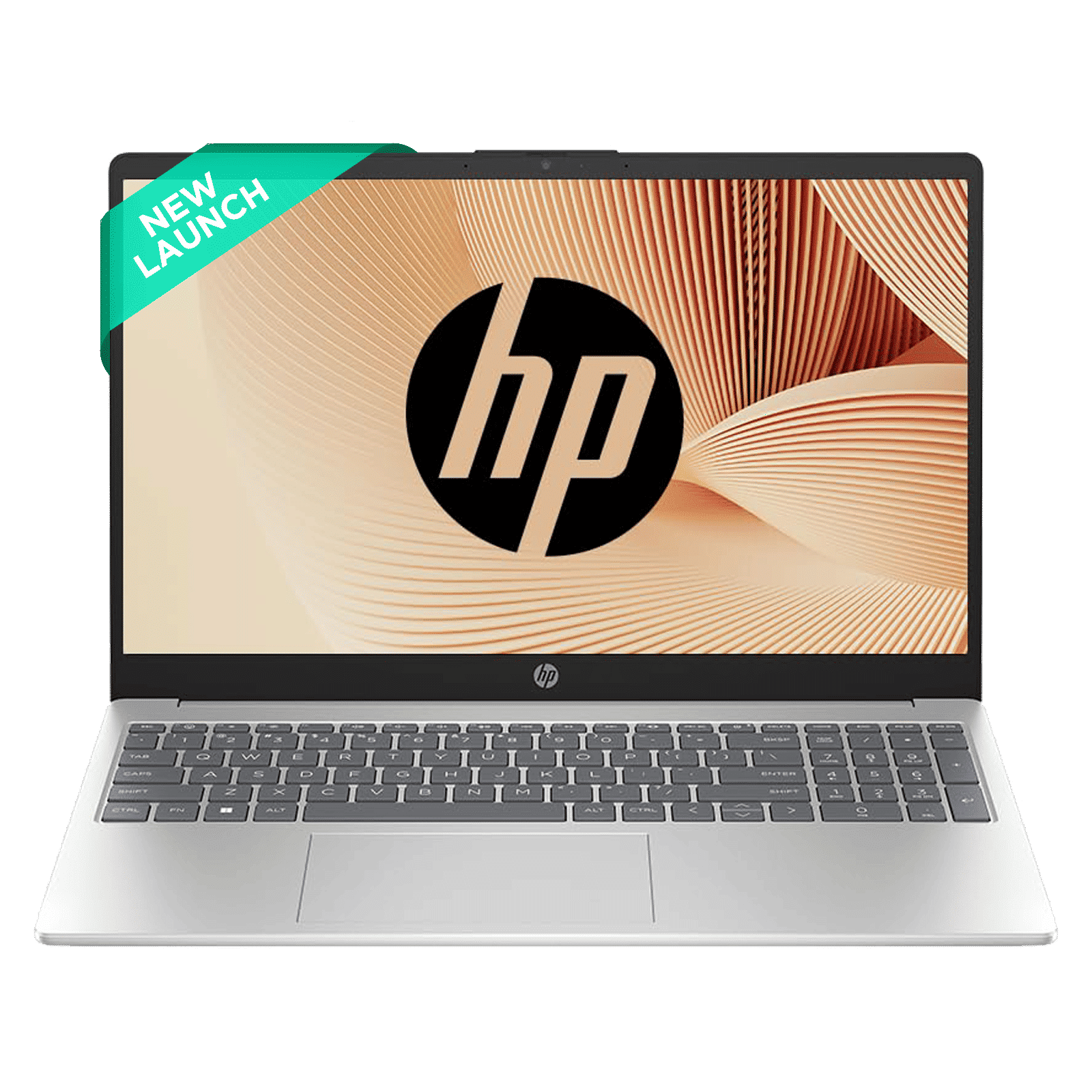HP 15-fd0489TU Intel Core i3 13th Gen Laptop (8GB, 512GB SSD, Windows 11 Home, 15.6 inch Full HD Display, MS Office 2024, Natural Silver, 1.59 KG)