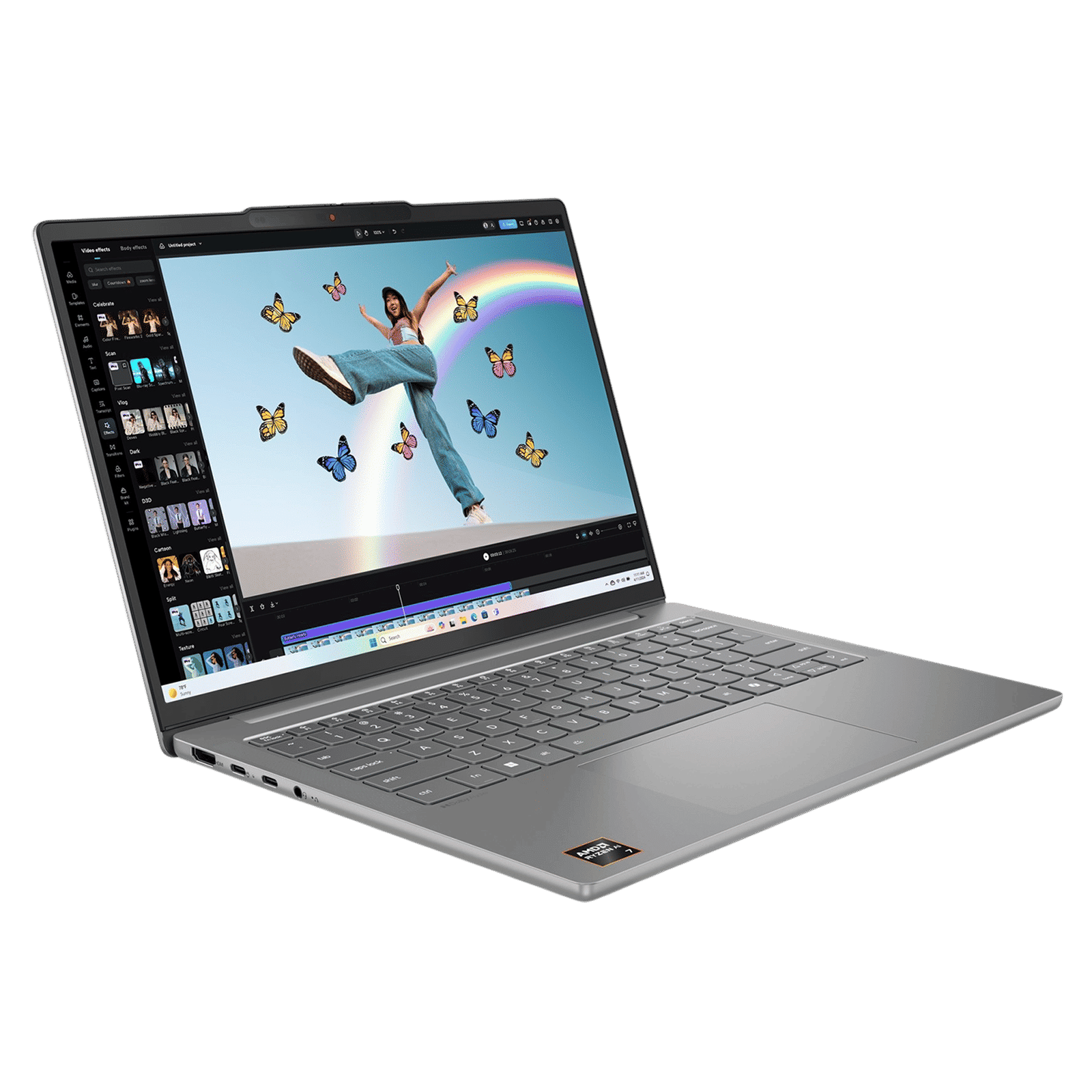 Lenovo IdeaPad Slim 5 14AKP10 AMD Ryzen AI 7 Thin & Light Laptop (24GB, 1TB SSD, Windows 11 Home, 14 inch WUXGA OLED Display, MS Office Home 2024, Luna Grey, 1.39 KG) Lenovo IdeaPad Slim 5 14AKP10 AMD Ryzen AI 7 Thin & Light Laptop (24GB, 1TB SSD, Windows 11 Home, 14 inch WUXGA OLED Display, MS Office Home 2024, Luna Grey, 1.39 KG)_15