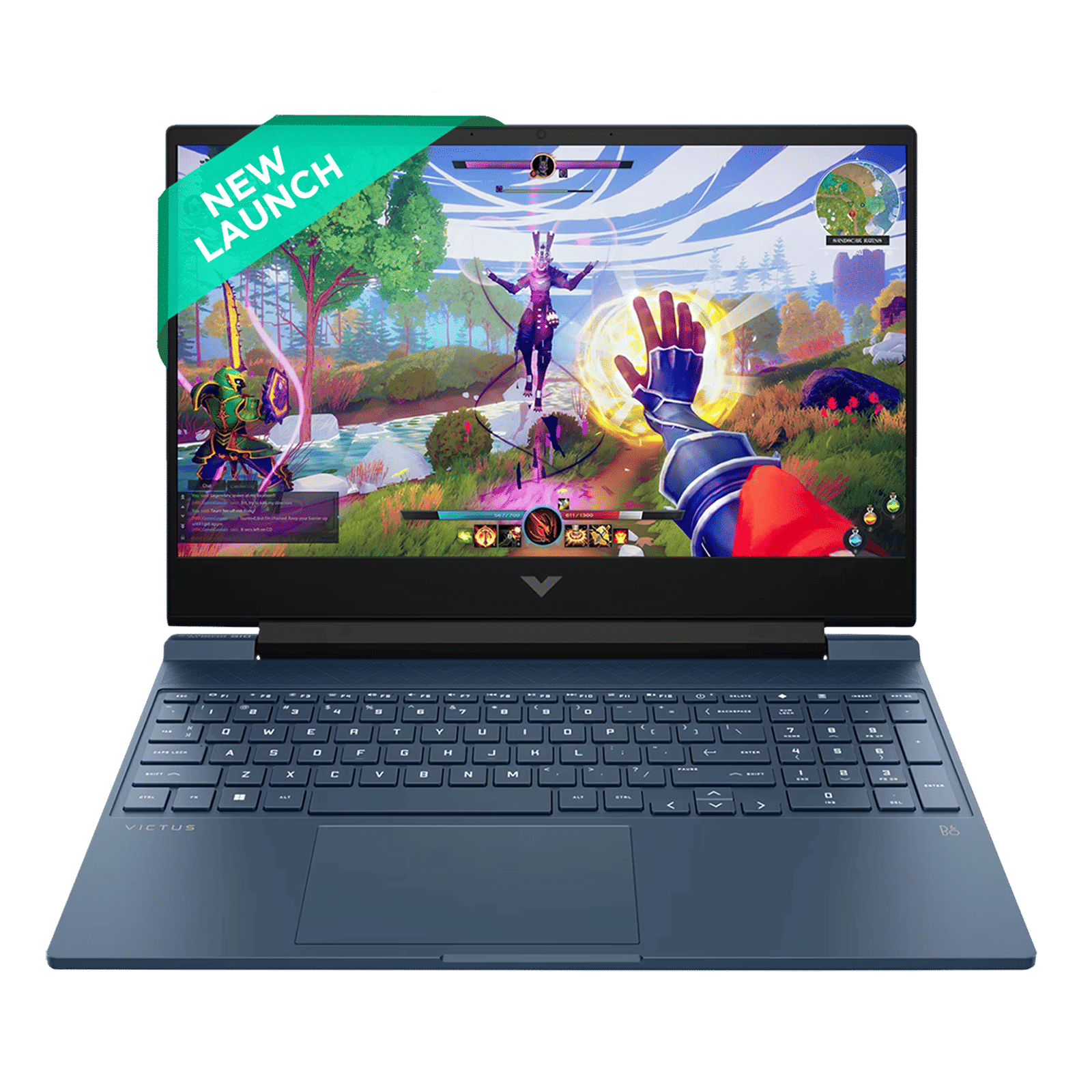 HP Victus 15-fa2071TX Intel Core i7 13th Gen Gaming Laptop (16GB, 1TB SSD, Windows 11 Home, 8GB Graphics, 15.6 inch 144Hz Full HD IPS Display, NVIDIA GeForce RTX 4060, MS Office Home 2024, Performance Blue, 2.29 KG)_1