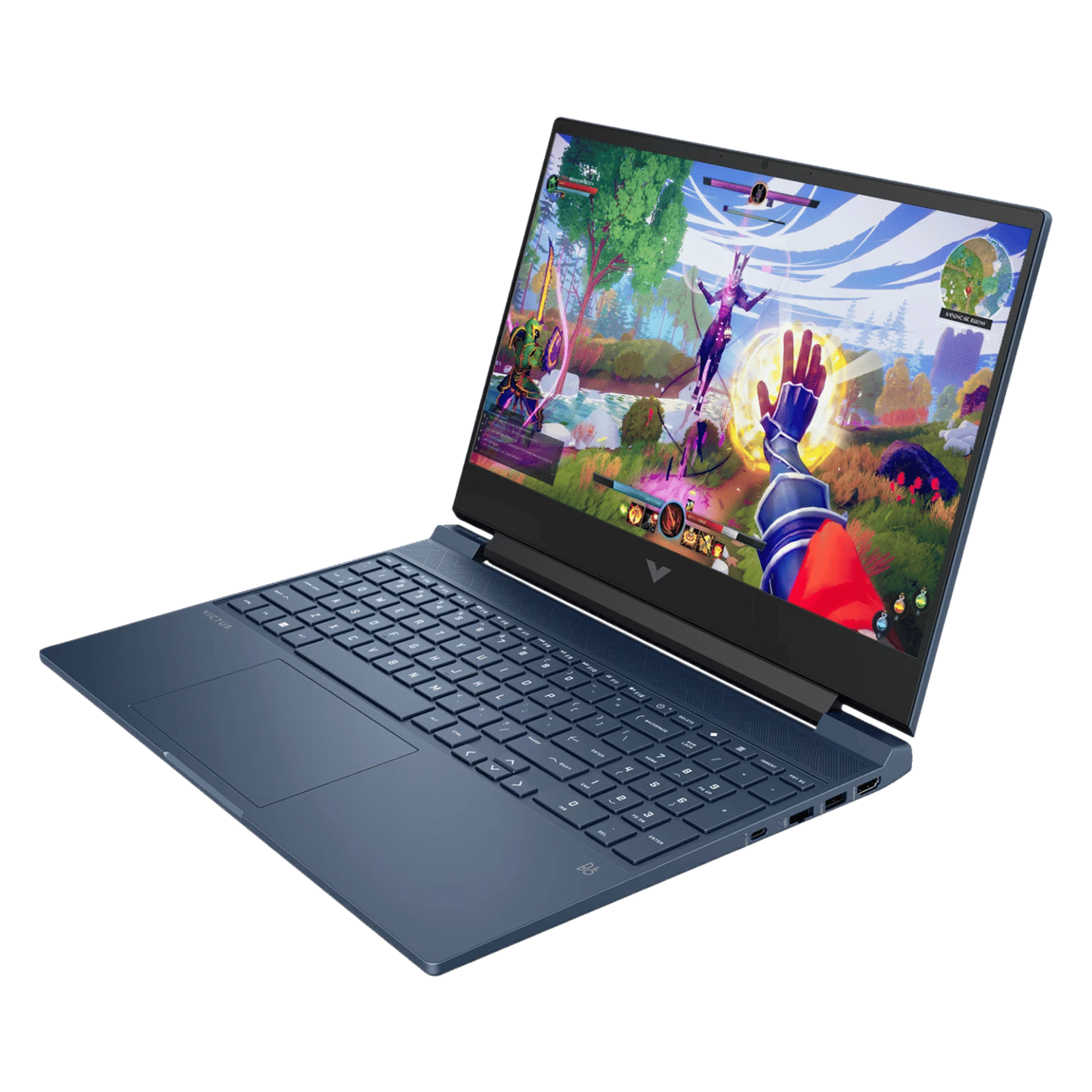 HP Victus 15-fa2071TX Intel Core i7 13th Gen Gaming Laptop (16GB, 1TB SSD, Windows 11 Home, 8GB Graphics, 15.6 inch 144Hz Full HD IPS Display, NVIDIA GeForce RTX 4060, MS Office Home 2024, Performance Blue, 2.29 KG)_4