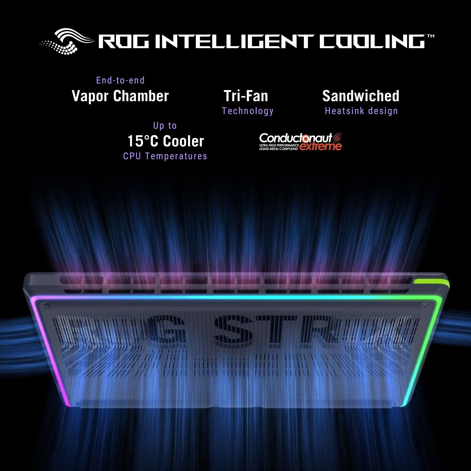 ASUS ROG Strix G16 G615LR-S5190WS Intel Core Ultra 9 Gaming Laptop (32GB, 1TB SSD, Windows 11 Home, 12GB Graphics, 16 inch 240 Hz 2.5K WQXGA Display, NVIDIA GeForce RTX 5070Ti, MS Office Home 2024, Eclipse Gray, 2.65 KG)_12