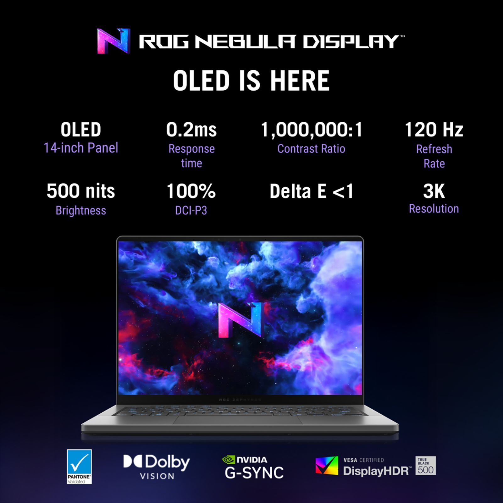 ASUS ROG Zephyrus G14 GA403WR-QS123WS AMD Ryzen AI 9 Gaming Laptop (32GB, 2TB SSD, Windows 11 Home, 12GB Graphics, 14 inch 120Hz 3K OLED Display, NVIDIA GeForce RTX 5070 Ti, MS Office Home 2024, Eclipse Gray, 1.57 KG)_8