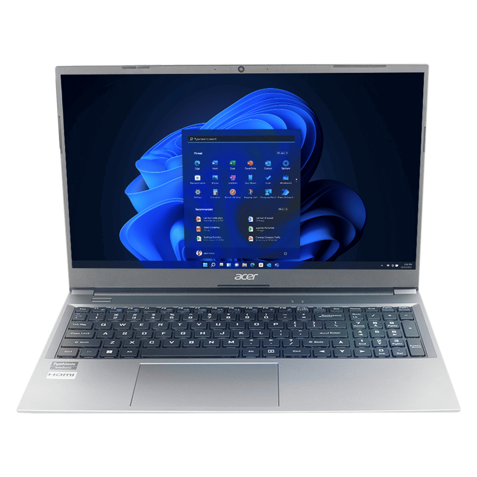 acer Aspire Lite AMD Ryzen 5 Laptop (16GB, 512GB SSD, Windows 11, 15.6 inch Full HD Display, MS Office, Steel Gray, 1.59 KG)_1