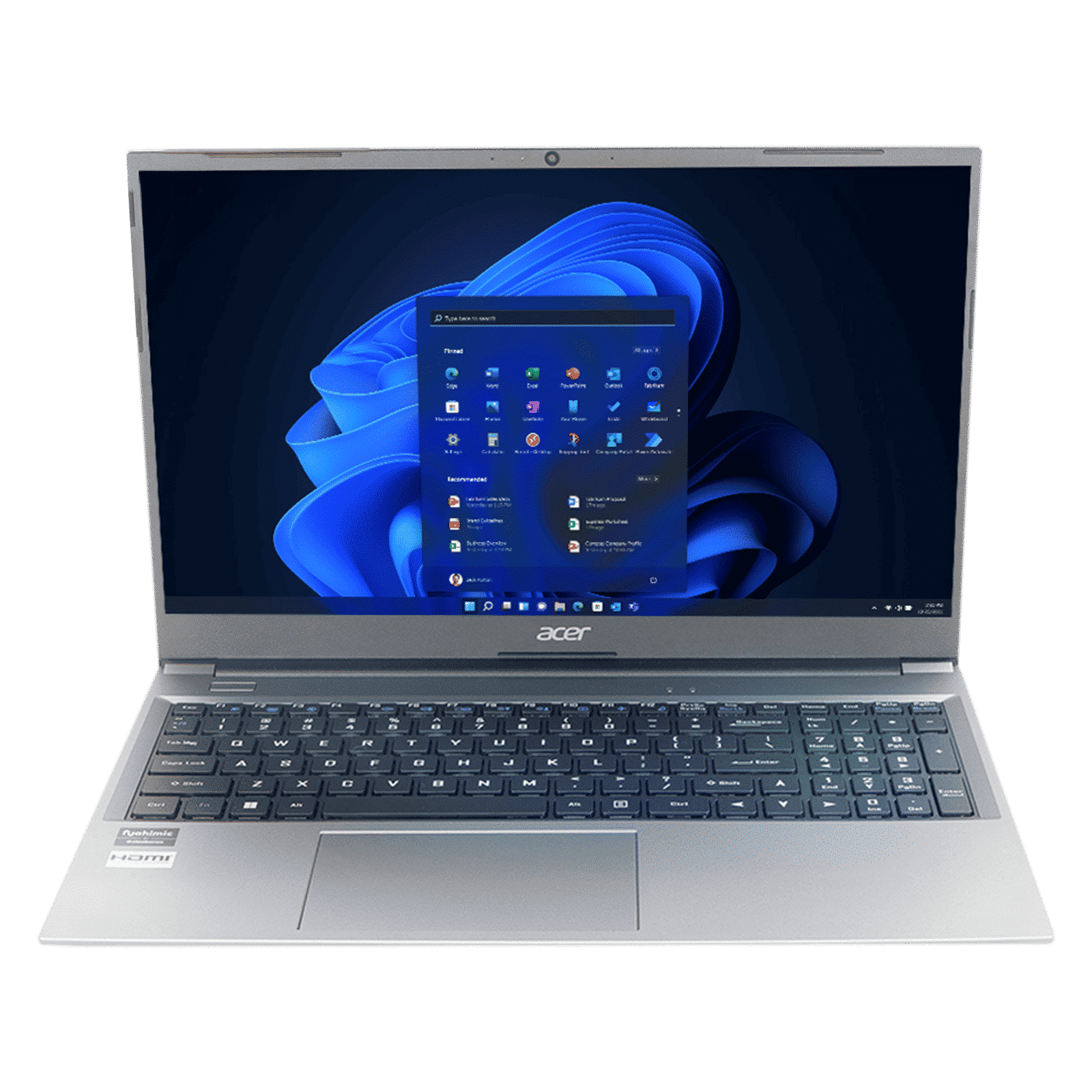 acer Aspire Lite AMD Ryzen 3 Laptop (8GB, 512GB SSD, Windows 11, 15.6 inch Full HD Display, MS Office, Steel Gray, 1.59 KG)_1