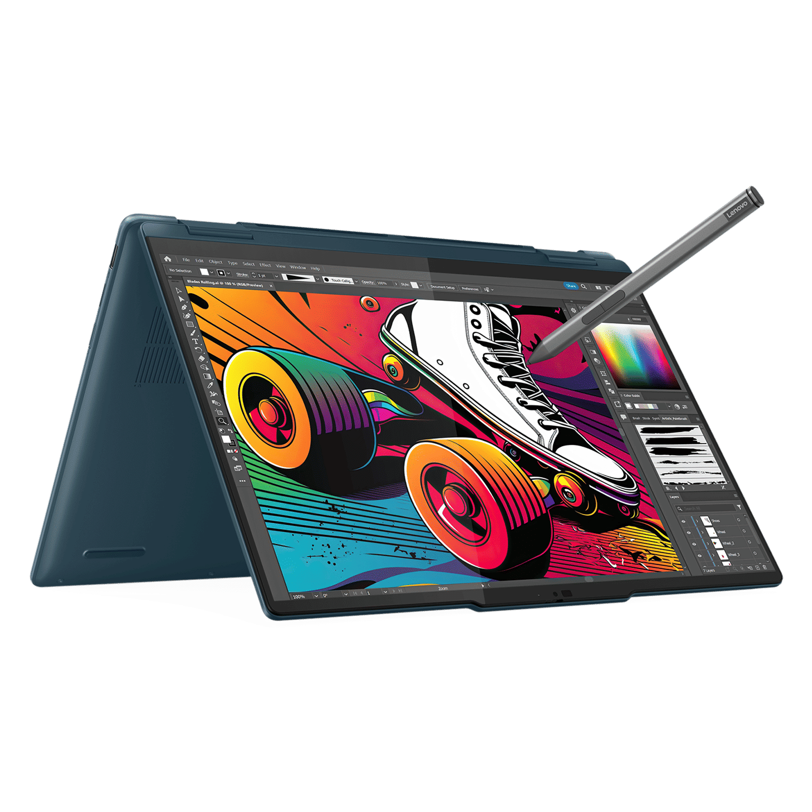 Lenovo Yoga 7 14IML9 Intel Core Ultra 5 Touchscreen 2-in-1 Laptop (16GB, 512GB SSD, Windows 11 Home, 14 inch WUXGA OLED Display, MS Office Home 2024, Tidal Teal, 1.49 KG) Lenovo Yoga 7 14IML9 Intel Core Ultra 5 Touchscreen 2-in-1 Laptop (16GB, 512GB SSD, Windows 11 Home, 14 inch WUXGA OLED Display, MS Office Home 2024, Tidal Teal, 1.49 KG)_7