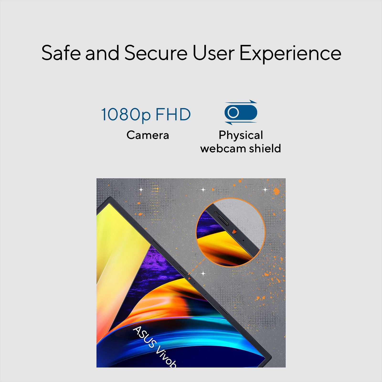 ASUS Vivobook S14 Flip TP3402VAO-LZ619WS Intel Core i5 13th Gen Touchscreen 2-in-1 Laptop (16GB, 512GB SSD, Windows 11 Home, 14 inch WUXGA IPS Display, MS Office Home 2024, Quiet Blue, 1.50 KG)_13