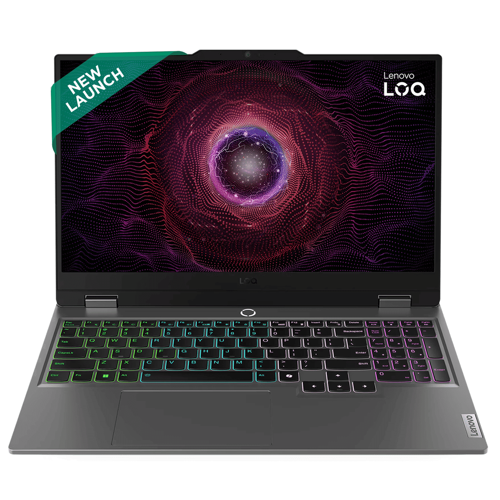 Lenovo LOQ 15ARP9 AMD Ryzen 5 Gaming Laptop (12GB, 512GB SSD, Windows 11 Home, 6GB Graphics, 15.6 inch 144 Hz Full HD IPS Display, NVIDIA GeForce RTX 3050, MS Office Home 2024, Luna Grey, 2.38 KG)_1