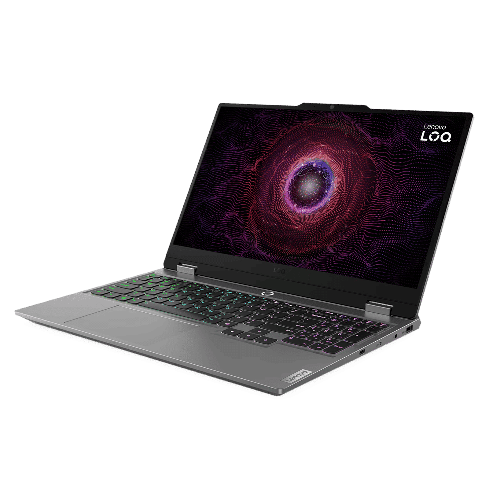 Lenovo LOQ 15ARP9 AMD Ryzen 7 Gaming Laptop (24GB, 512GB SSD, Windows 11 Home, 4GB Graphics, 15.6 inch 144 Hz Full HD IPS Display, NVIDIA GeForce RTX 3050A, MS Office Home 2024, Luna Grey, 2.38 KG)_2
