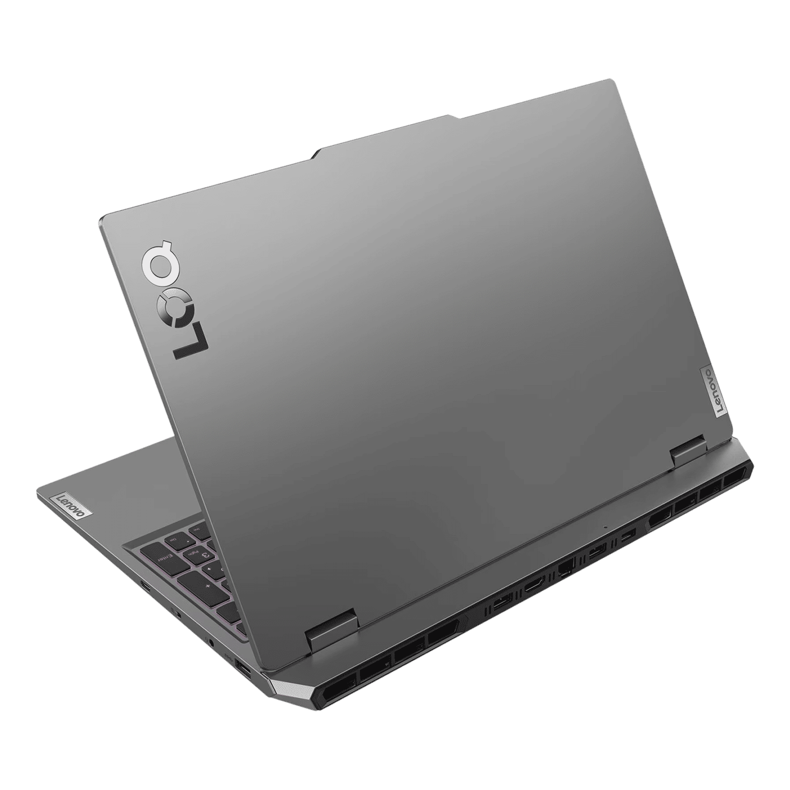 Lenovo LOQ 15ARP9 AMD Ryzen 5 Gaming Laptop (24GB, 512GB SSD, Windows 11 Home, 6GB Graphics, 15.6 inch 144 Hz Full HD IPS Display, NVIDIA GeForce RTX 3050, MS Office Home 2024, Luna Grey, 2.38 KG)_4